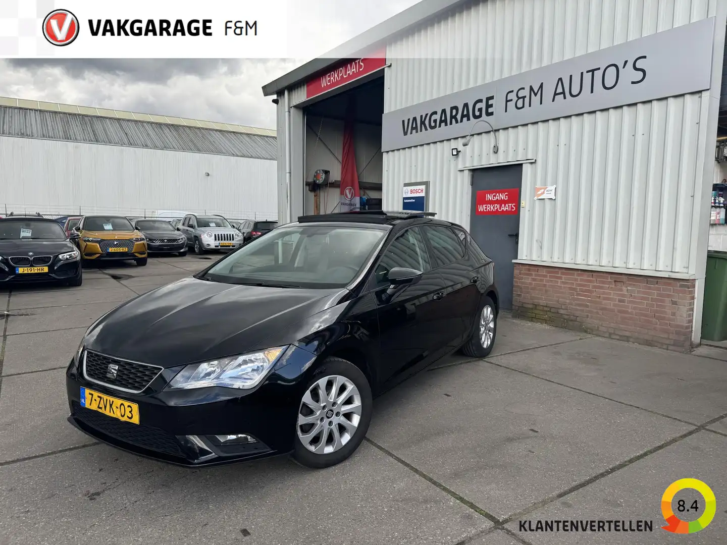 SEAT Leon 1.4 TGI Style Zwart - 1