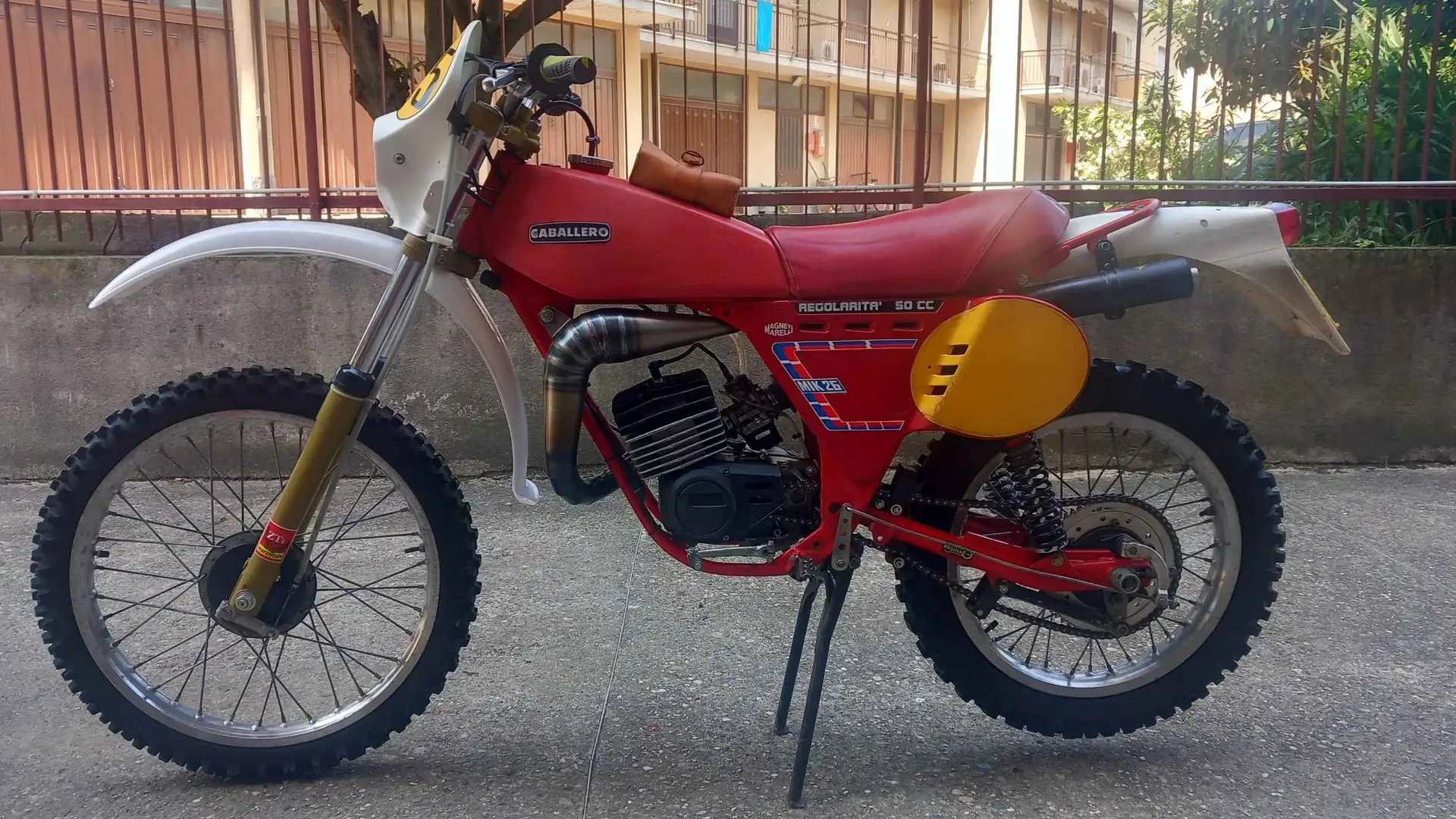 Fantic 50E TX190 regolarità casa Rouge - 2