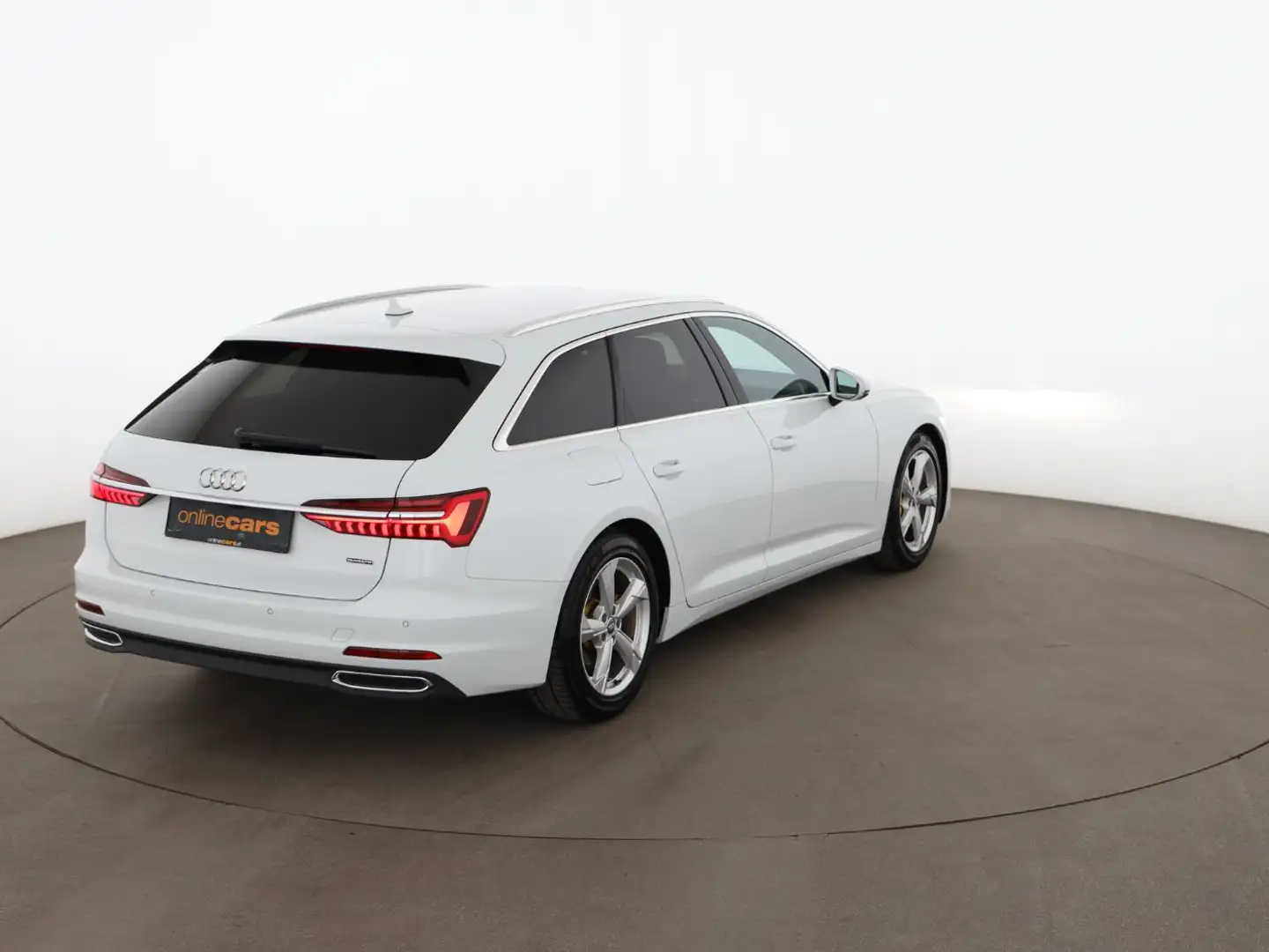 Audi A6 Avant 40 TDI quattro Aut MATRIX AHK NAVI R-CAM Weiß - 2
