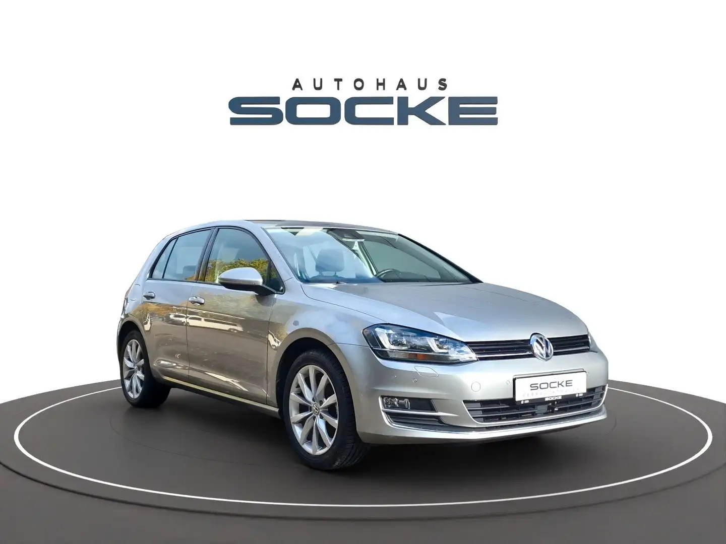 Volkswagen Golf VII 1.4 TSI Highline/AHZV/ACC/Xenon Silber - 2