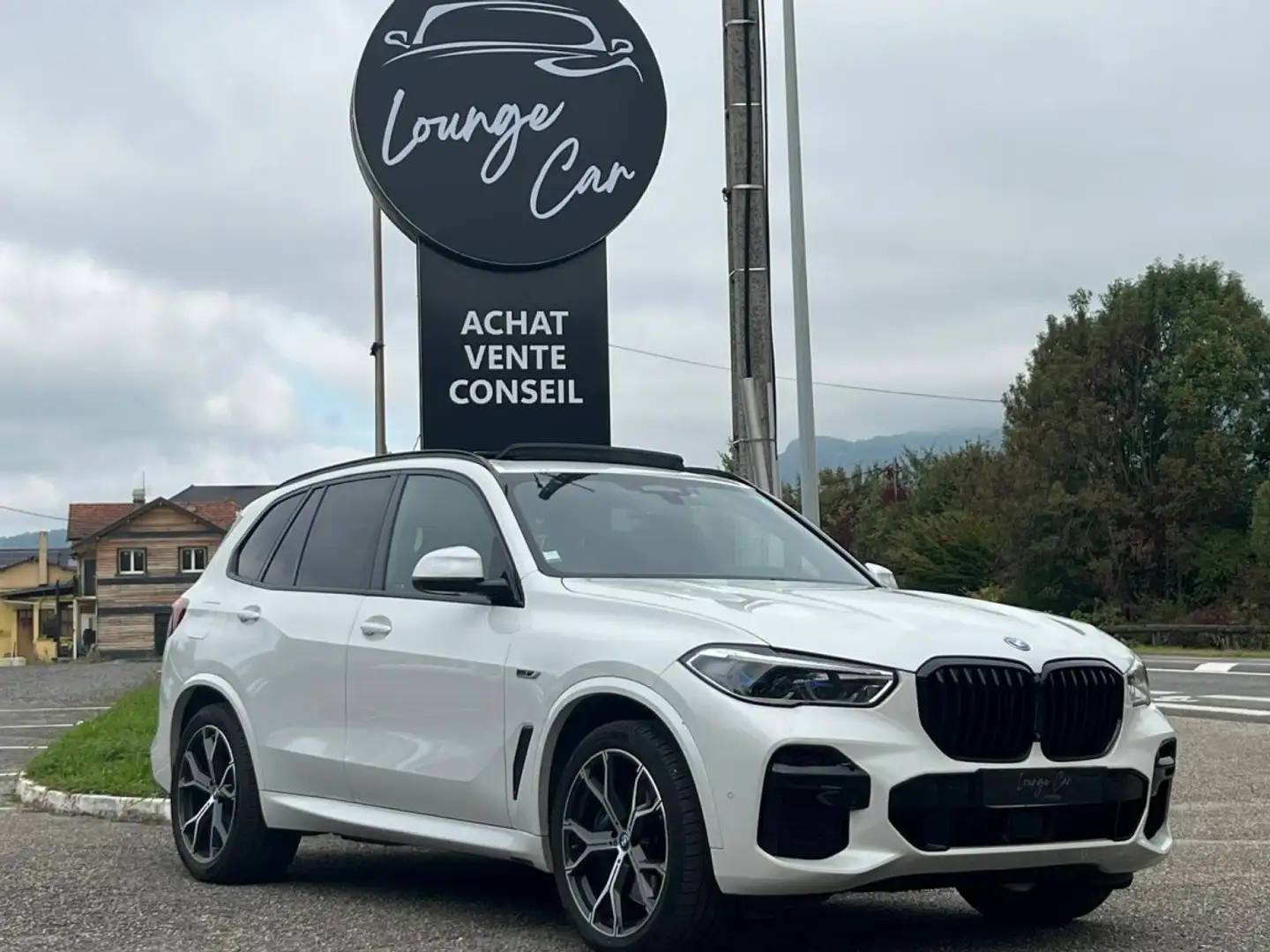 BMW X5 G05 xDrive45e 394 ch BVA8 M Sport (TVA récupérable) Blanc - 1