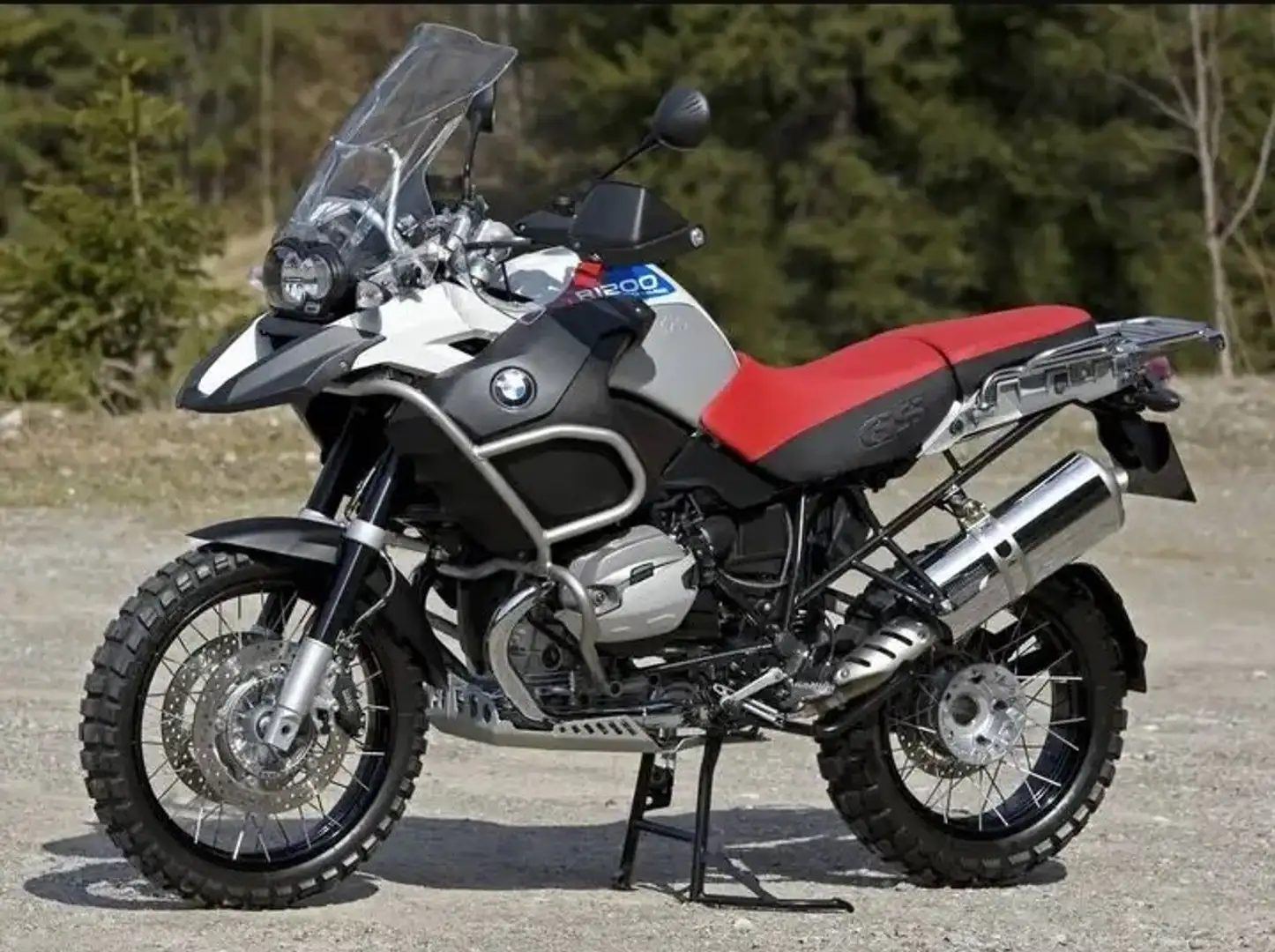 BMW R 1200 GS Adventure "30 YEARS GS" Bílá - 1