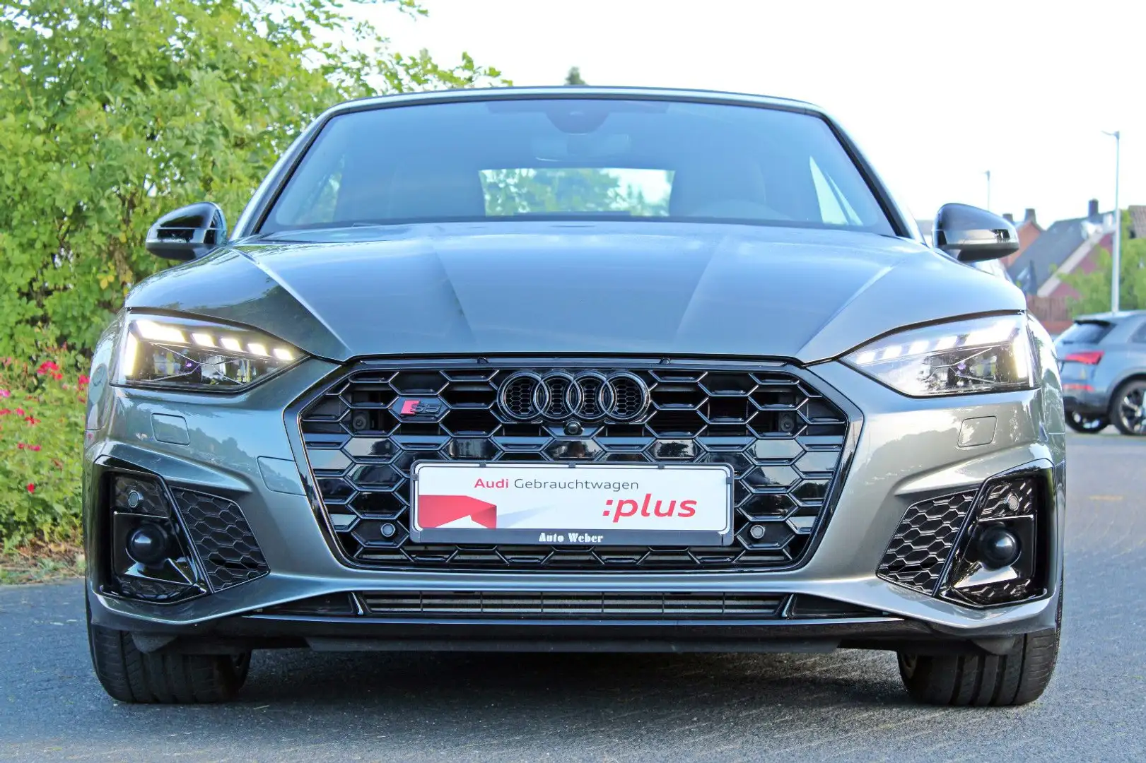 Audi S5 Cabriolet TFSI qu comp+ BLACK VC KOPFRAUMHZ Gri - 2