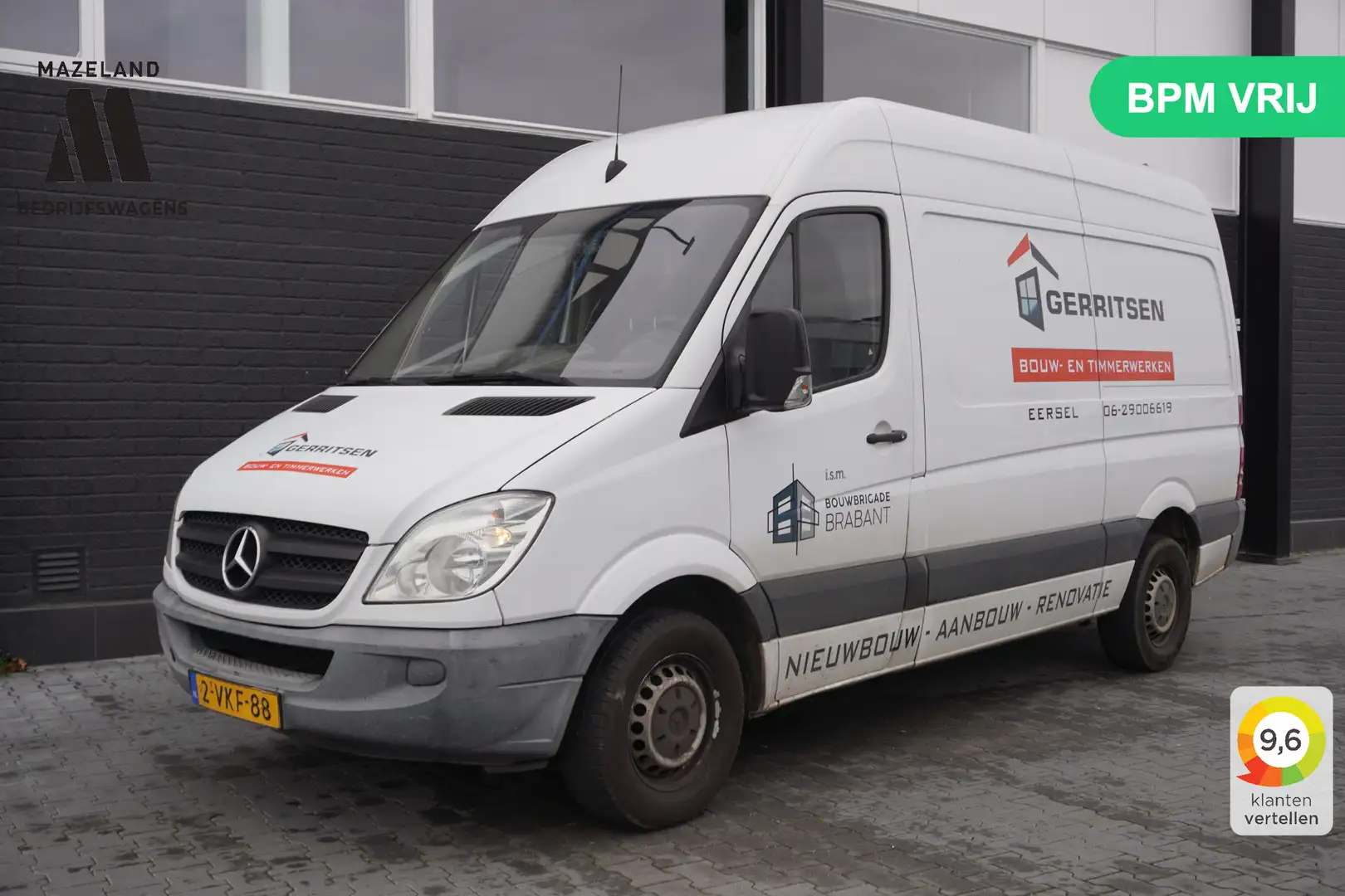 Mercedes-Benz Sprinter 313 2.2 CDI Automaat - Airco - Navi - Cruise - Cam Wit - 1