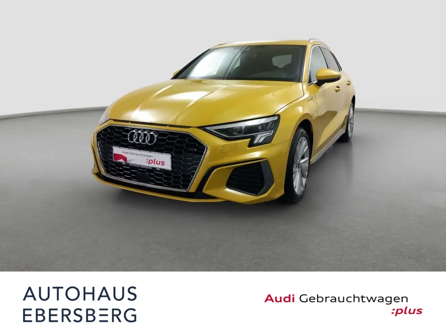 Audi A3 Sportback S line 40 TFSI e 5JGar Hybrid Schuko LED Gelb - 1