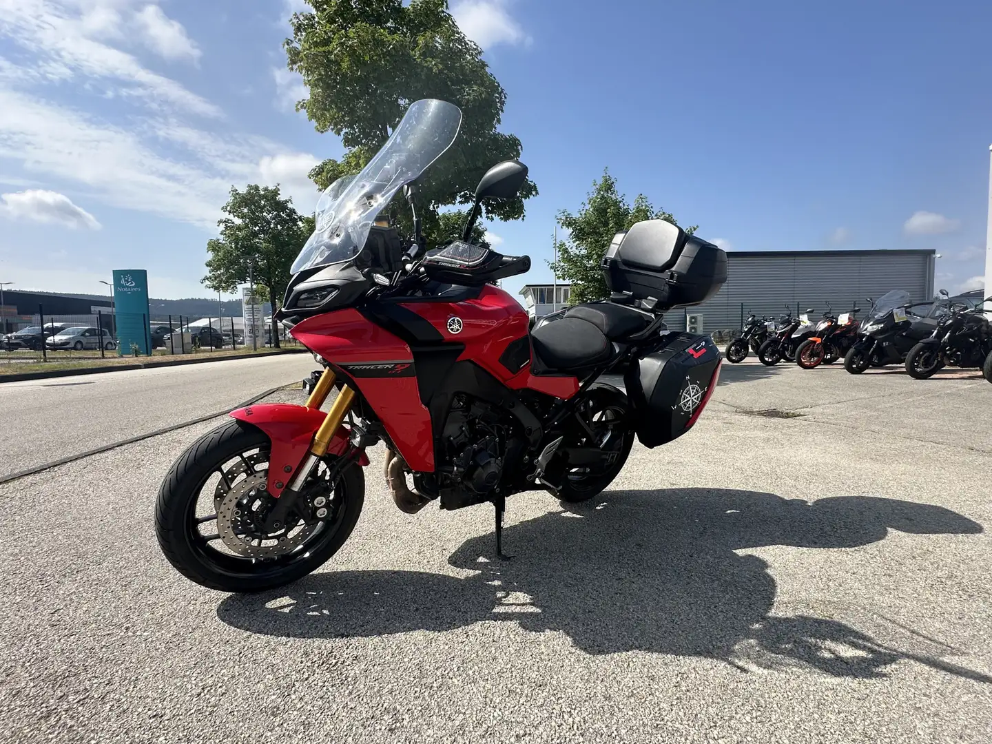 Yamaha Tracer 9 GT Rouge - 2