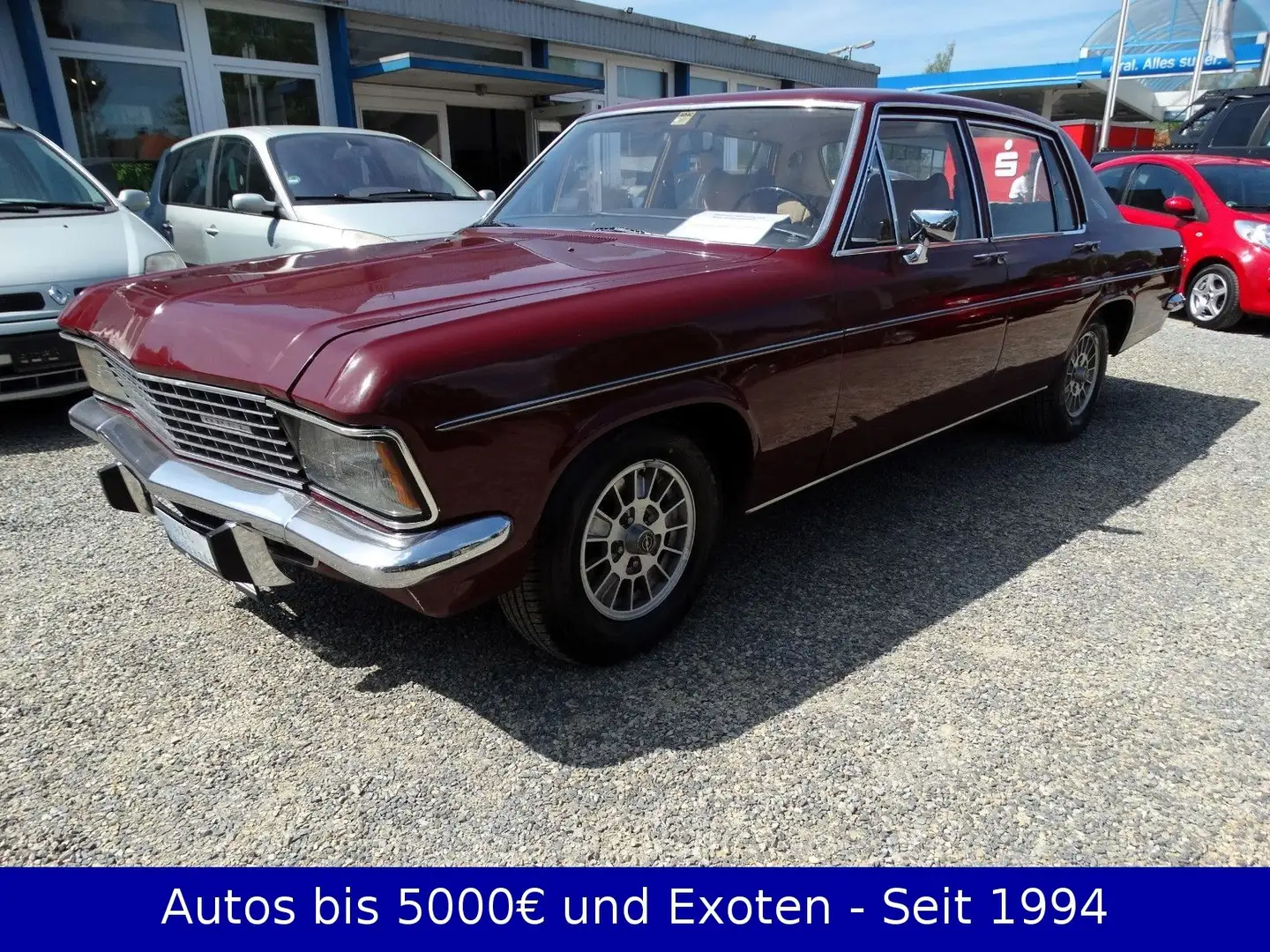 Opel Admiral B 2,8S - H-Kennzeichen - AHK Roşu - 1