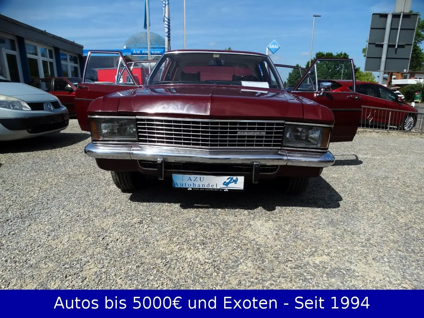 Opel Admiral B 2,8S - H-Kennzeichen - AHK Roşu - 2