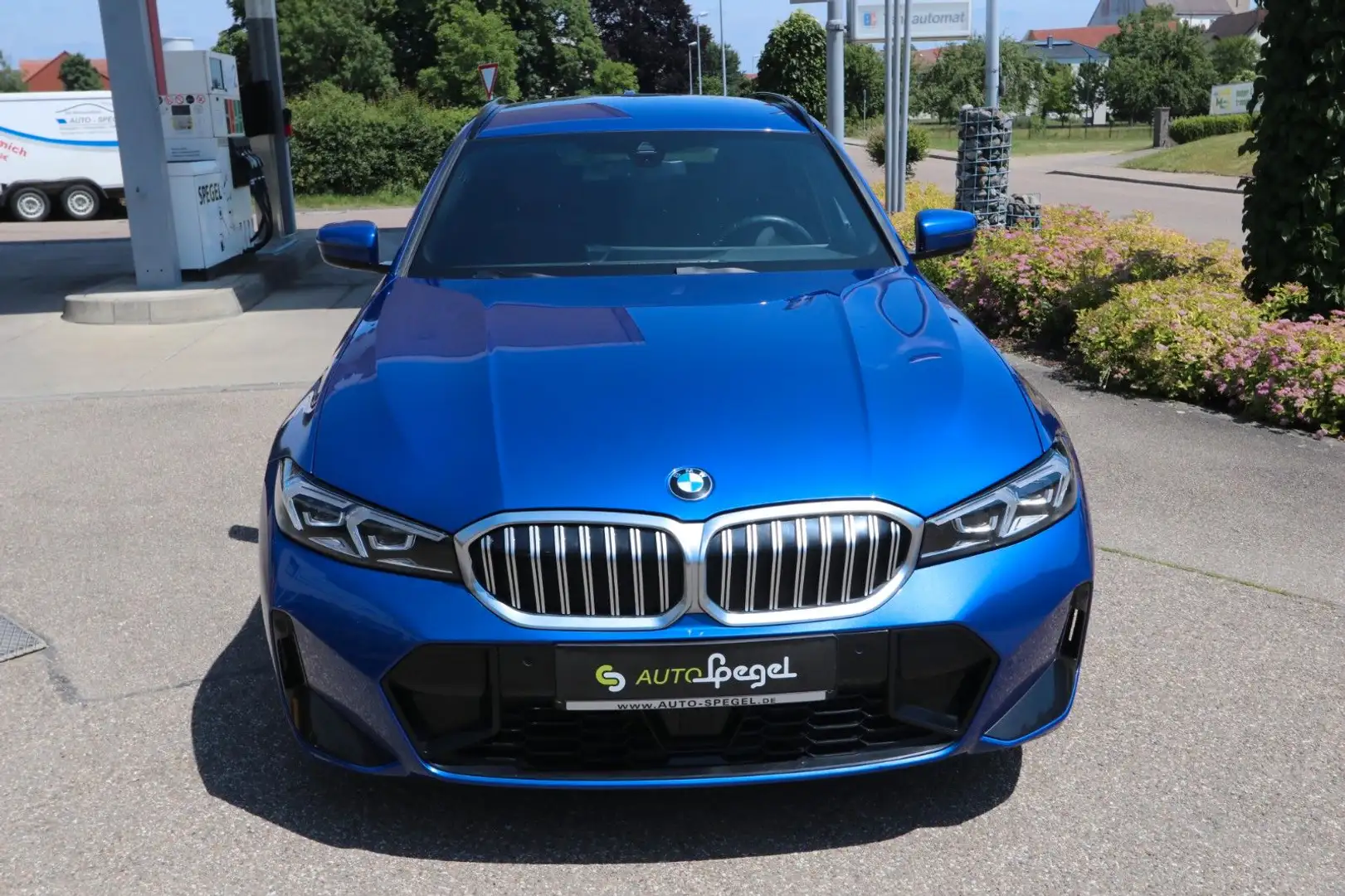 BMW 320 d xDrive M Sport Navi LED AHK Kamera Standhe Blauw - 2