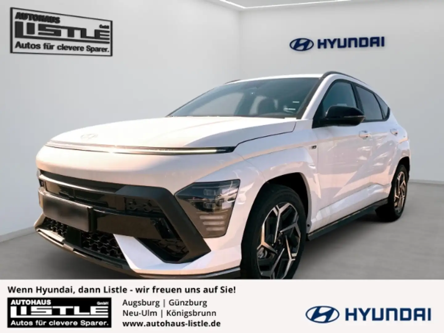 Hyundai KONA SX2 1.6 T-Gdi HEV 2WD N LINE+Bose-Paket Weiß - 1