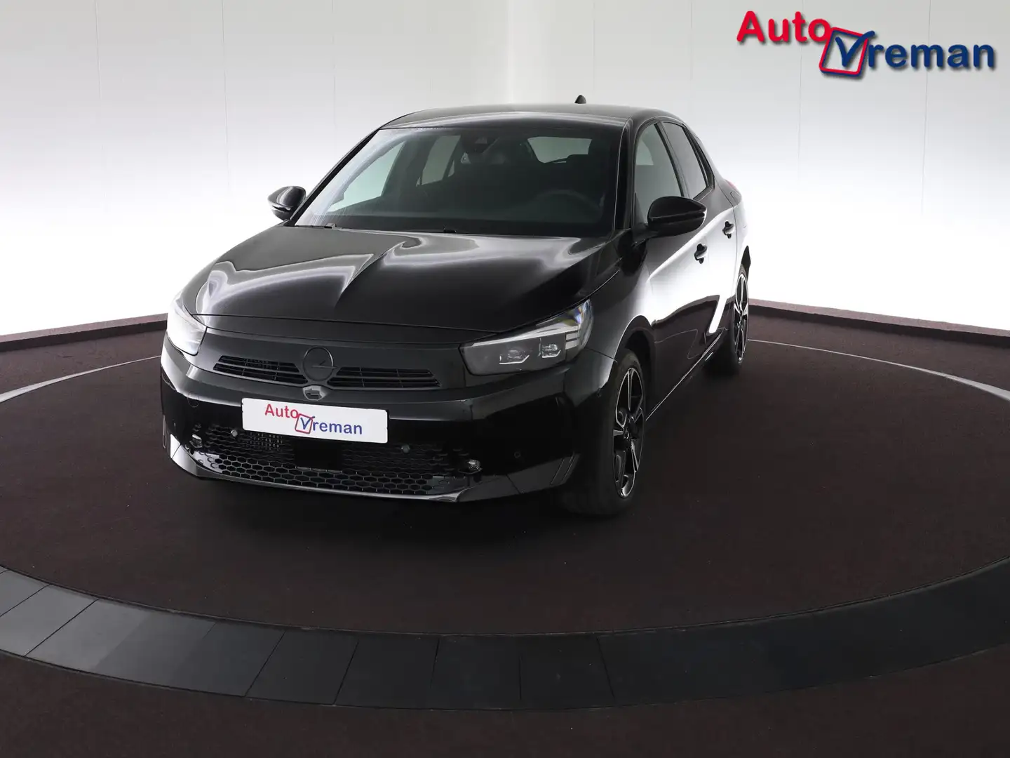 Opel Corsa 1.2 Turbo Hybrid GS Aut -17"/Stoelverwarming- Zwart - 1
