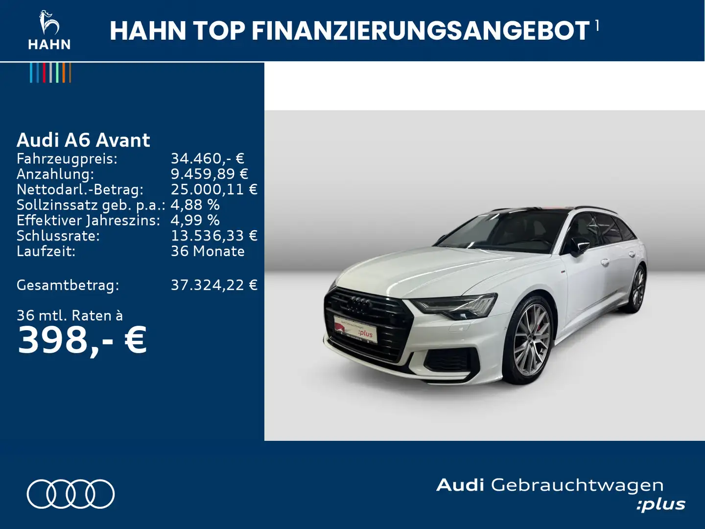 Audi A6 55 TFSIe quattro S line AHK B&O Pano Ma Weiß - 2