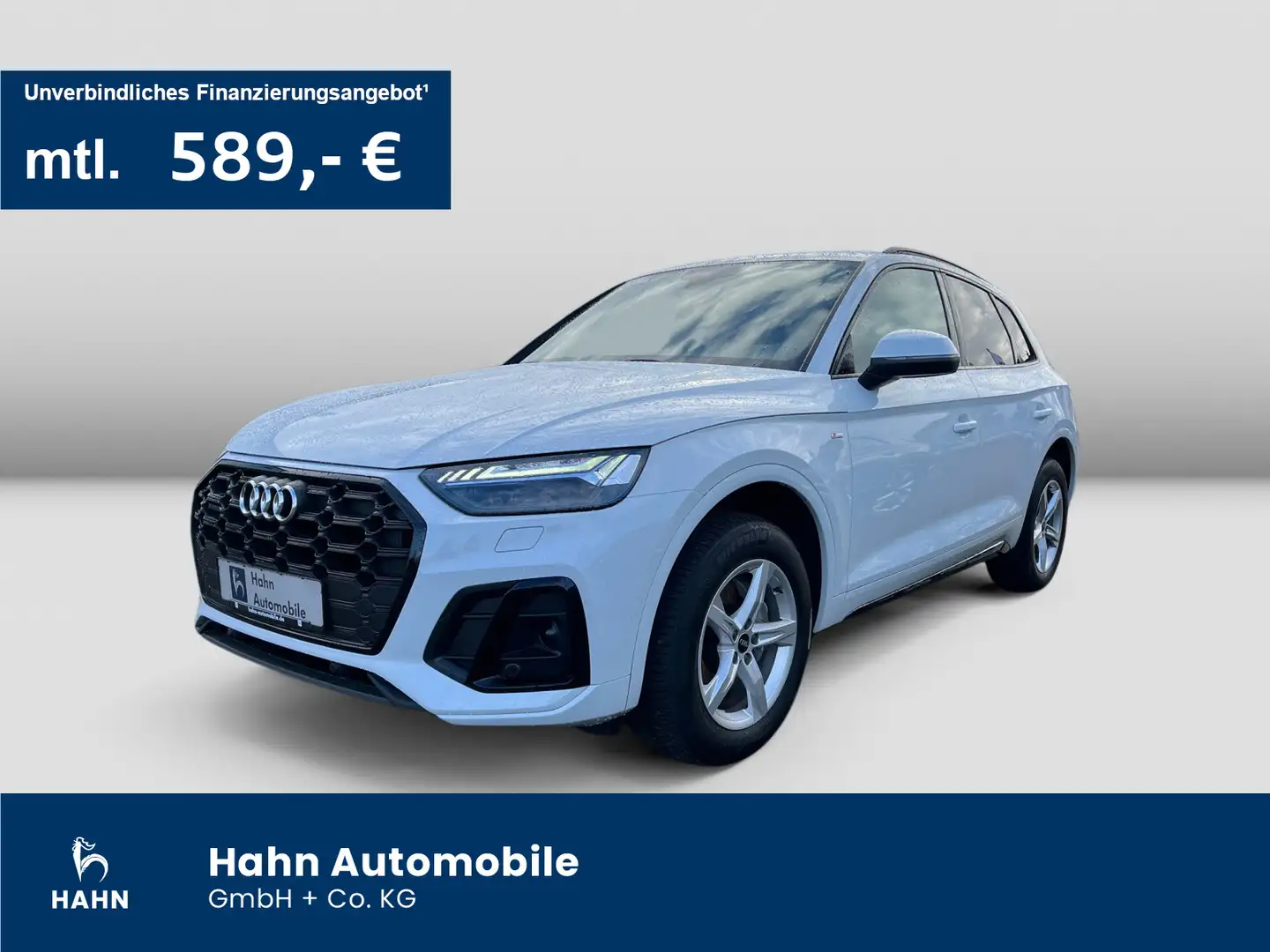 Audi Q5 40 2.0TDI qu s-line s-tronic AHK CAM LED ACC White - 1