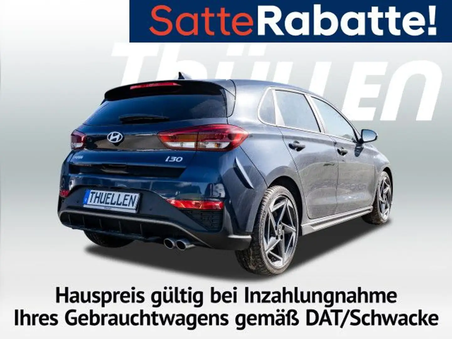 Hyundai i30 1.5 N-Line Bluelink Navi Sitzheizung R.Kamera Blau - 2