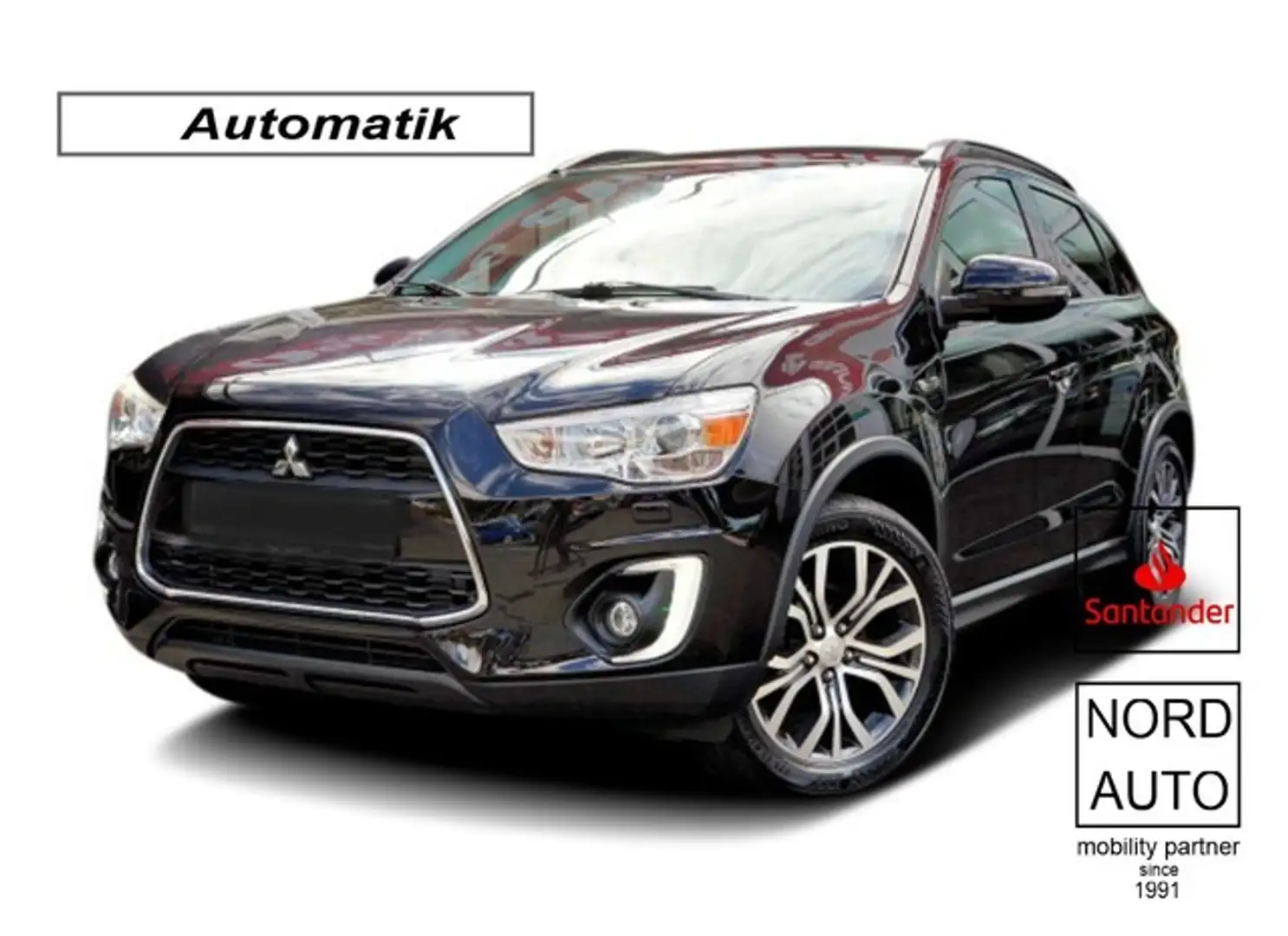 Mitsubishi ASX 2.2D DIAMANT 4x4 Autom Temp/Pdc/Kamera/Xenon Schwarz - 1