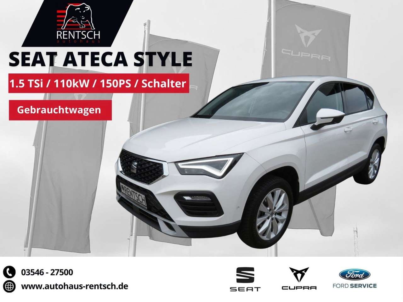 Seat Ateca — Seat Ateca Style 1.5 TSI ACT 110kW*AHK-elek.*KAM*LED*