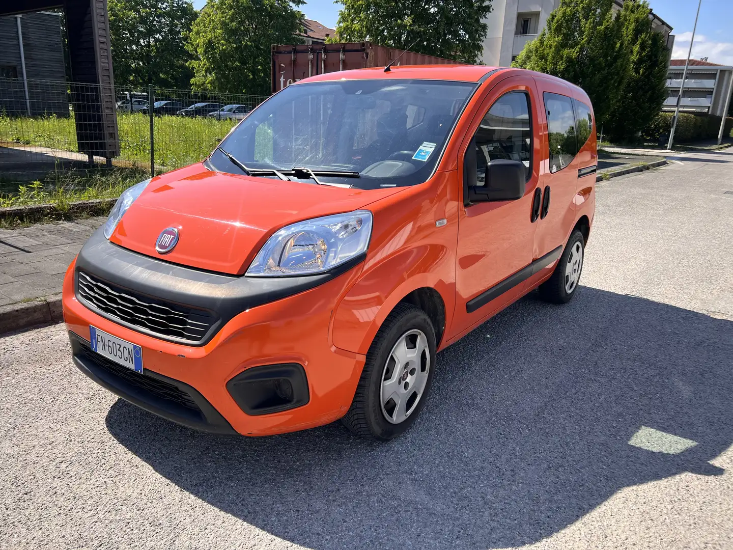 Fiat Qubo Qubo 1.4 8v Lounge 77cv Arancione - 1