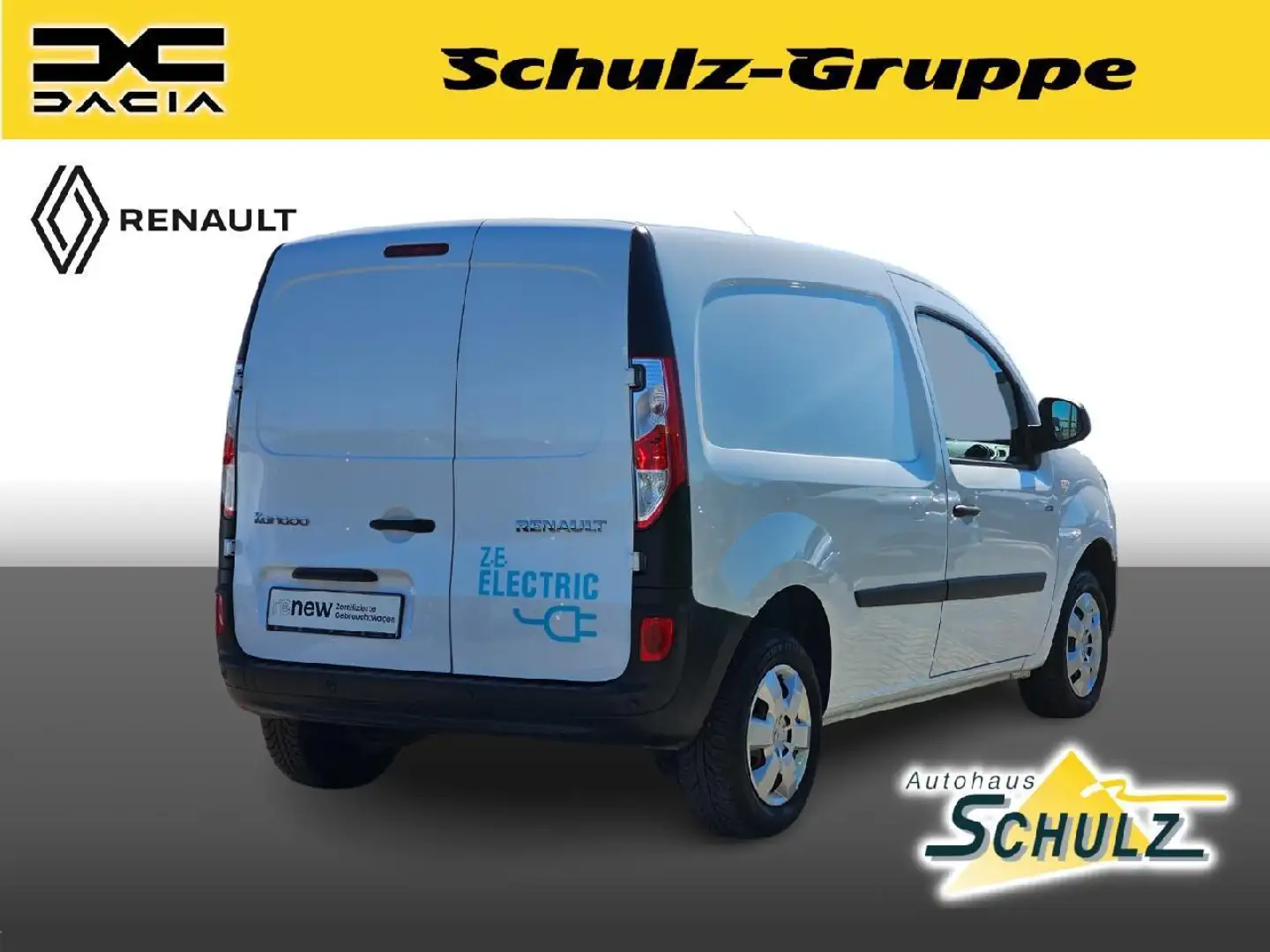 Renault Kangoo Z.E. 2-Sitz Weiß - 2