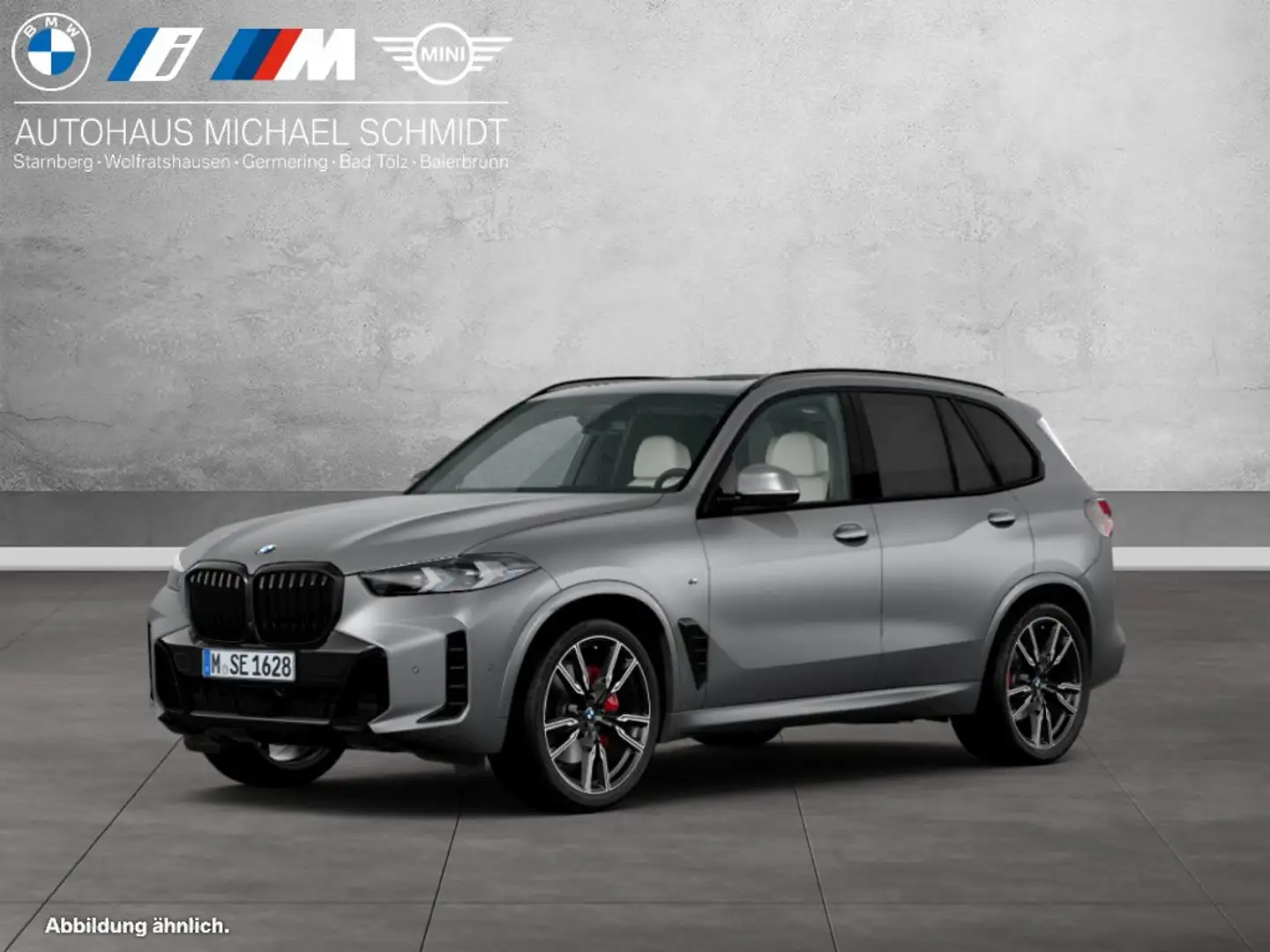 BMW X5 xDrive40d M Sportpaket B&W Surround DAB LED Grigio - 1