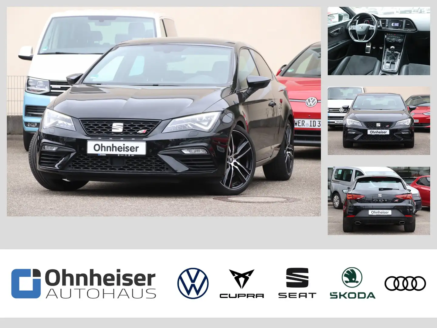 CUPRA Leon CUPRA 2.0 TSI Coupe BEATS*DAB*SHZ*GRA*NAVI*2x Schwarz - 1