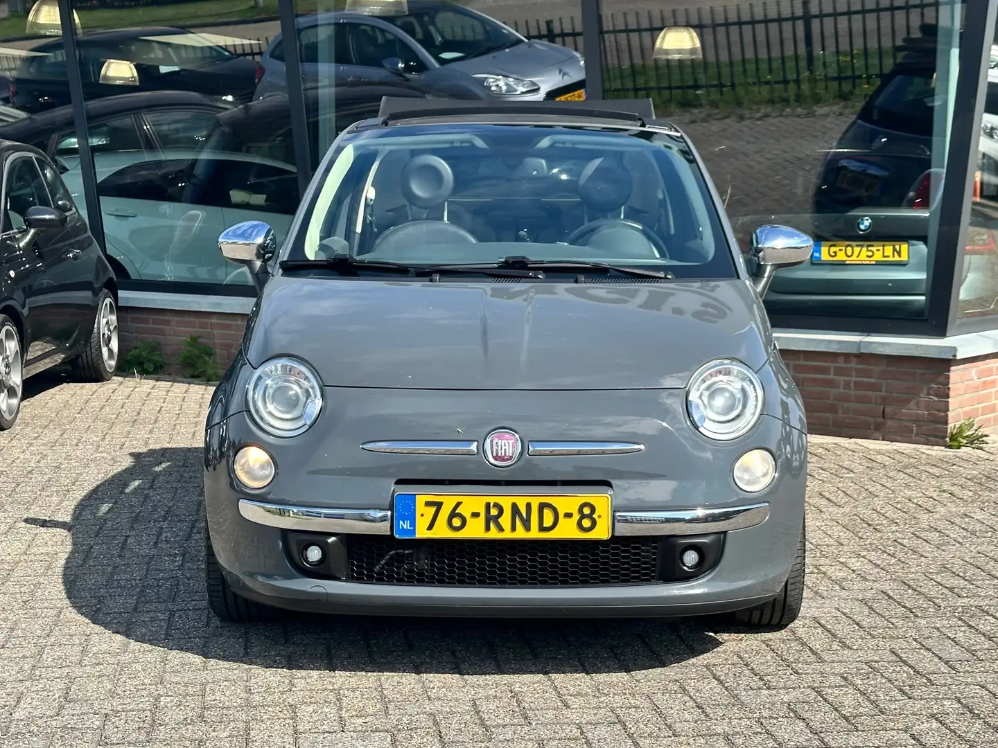 Fiat 500C 0.9 TwinAir Rock Gris - 2