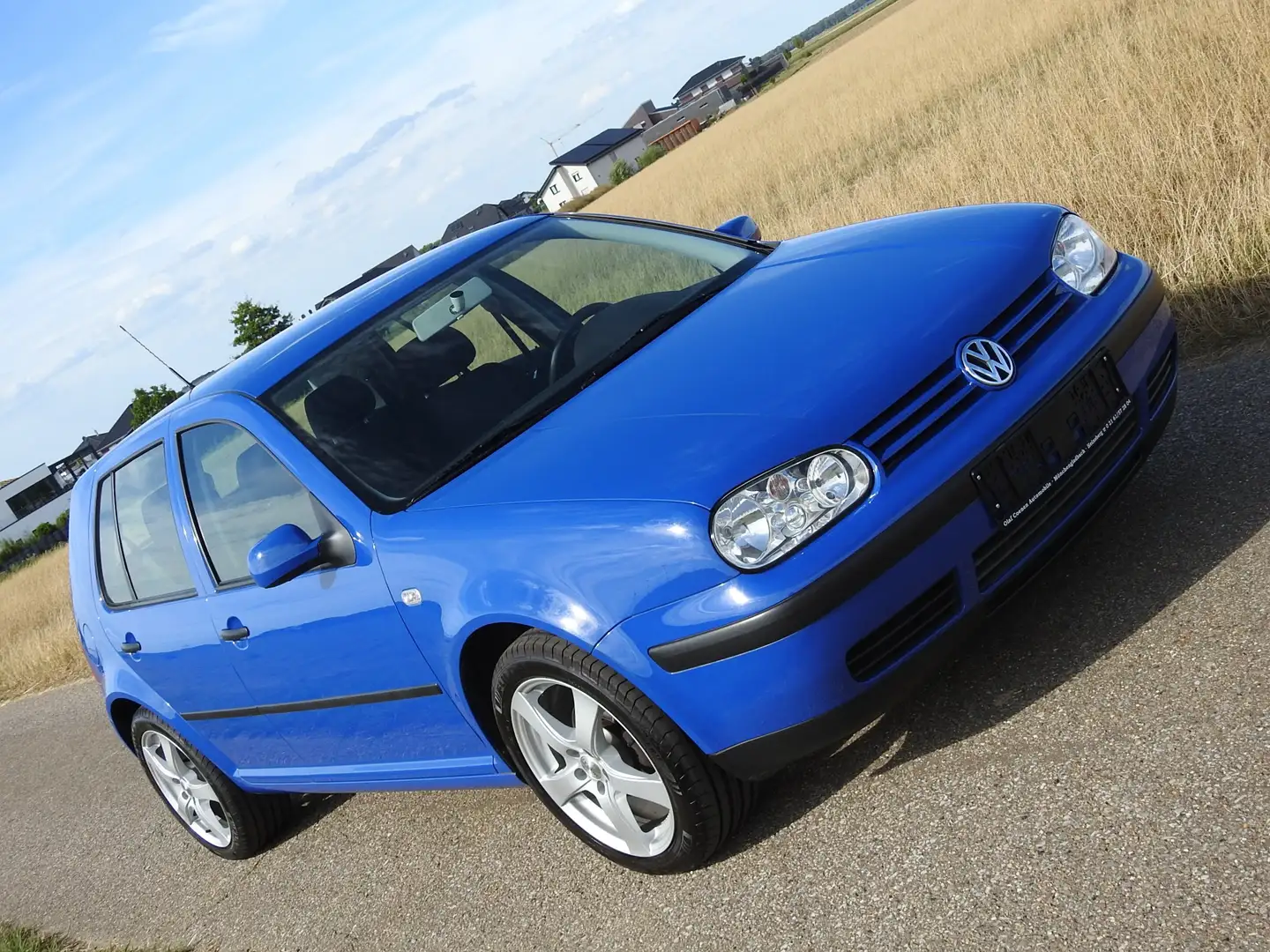 Volkswagen Golf 1.Hand. Scheckheft gepflegt. 48973km. Top-Zustand! Blu/Azzurro - 1