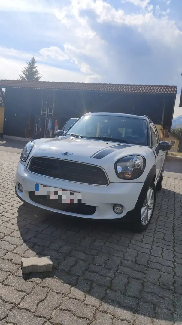 MINI Cooper D Countryman Cooper D All4 - SCHIEBEDACH, JCW VOLLAUSSTATTUNG Weiß - 1