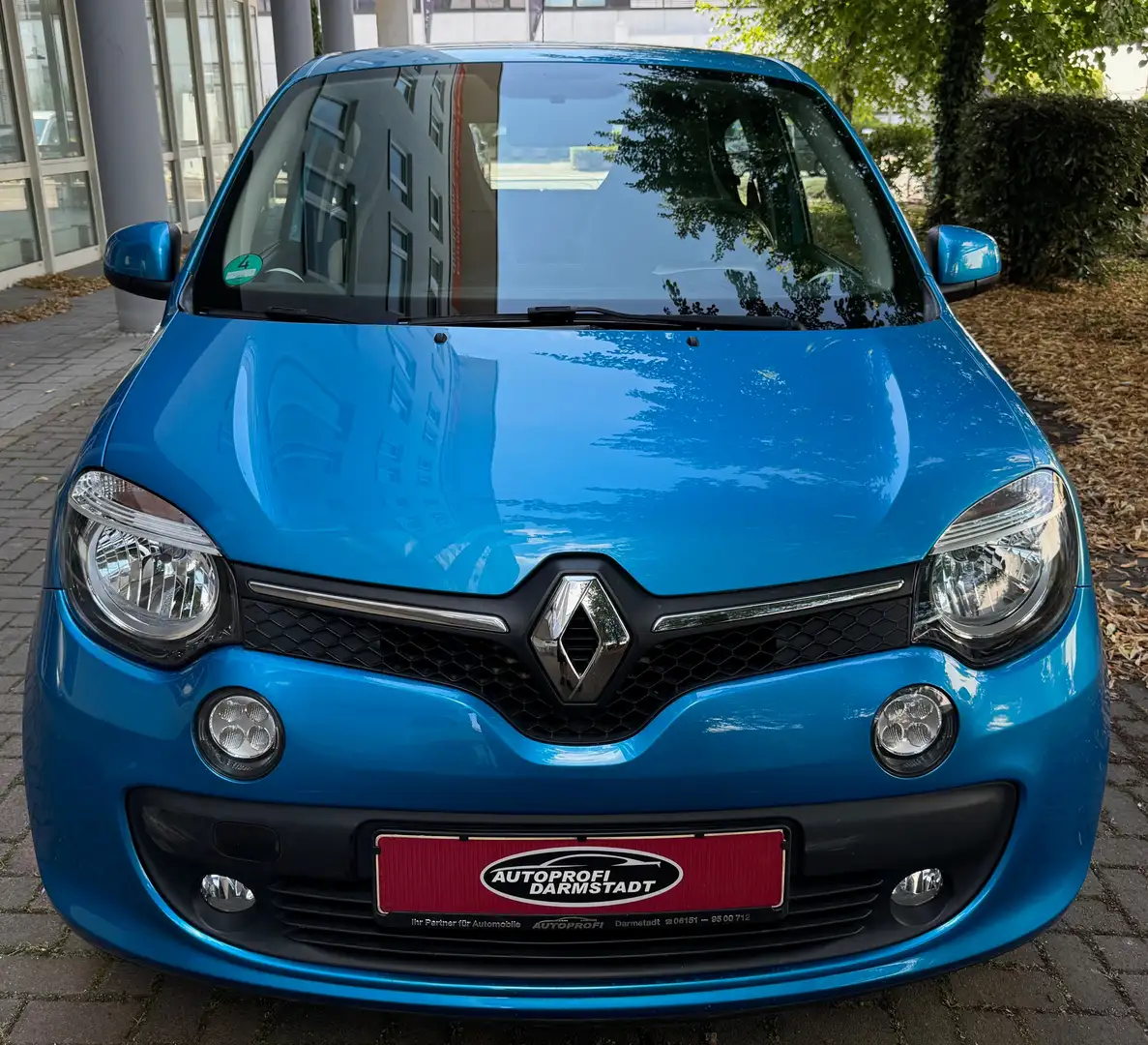 Renault Twingo TÜV AU NEU*KLIMA*SITZ-HZ*PDC*ALUFELGEN*LUXE Blauw - 2