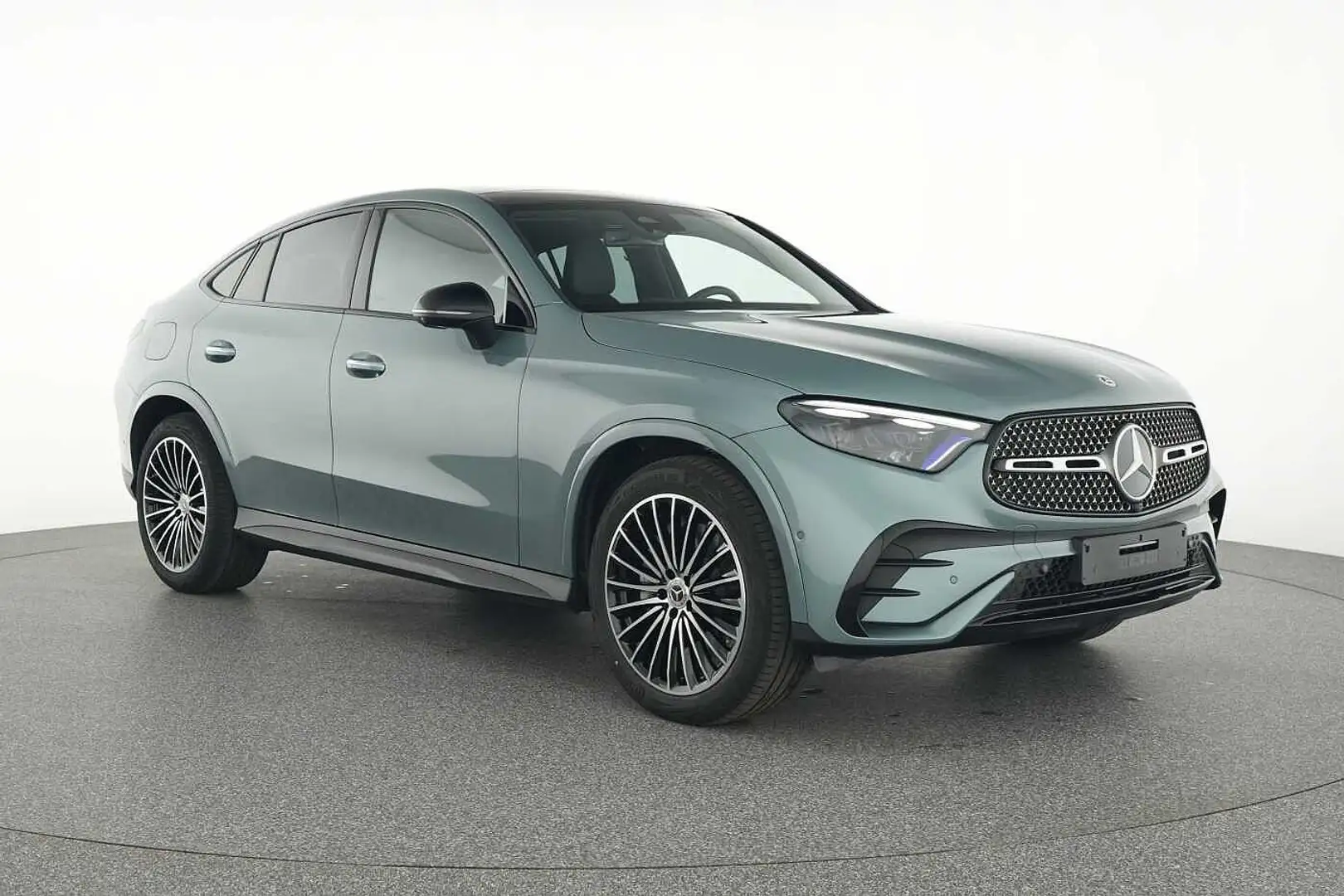 Mercedes-Benz GLC 300 d 4MATIC Coupé AMG Line Zöld - 2