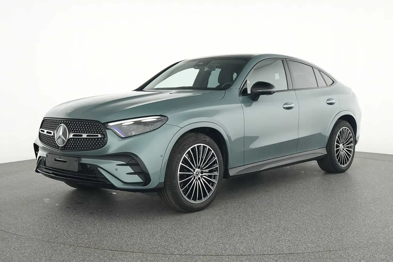 Mercedes-Benz GLC 300 d 4MATIC Coupé AMG Line Zöld - 1