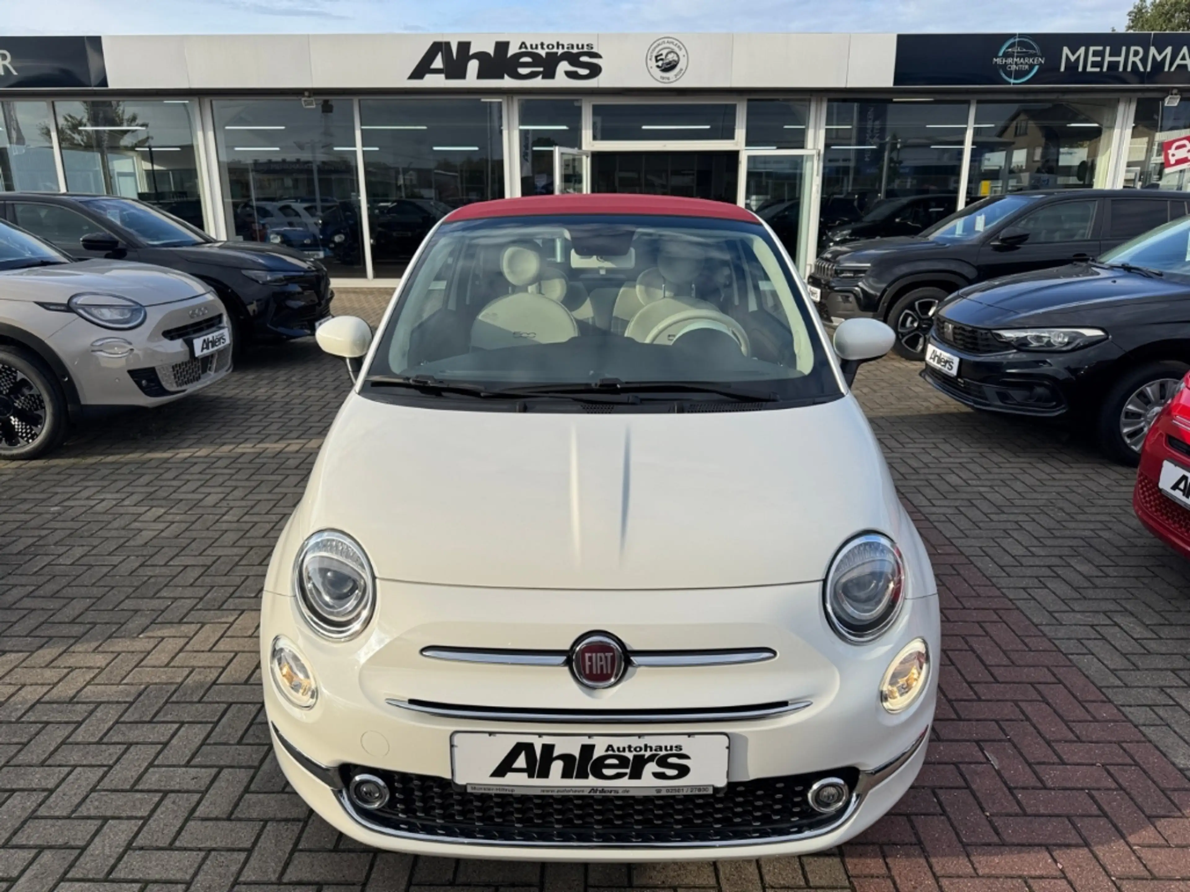 Fiat 500C Lounge+CARPLAY+16ZOLL+EINPARKHILFE+TEMPOMAT+KLIMA+ — photo 2