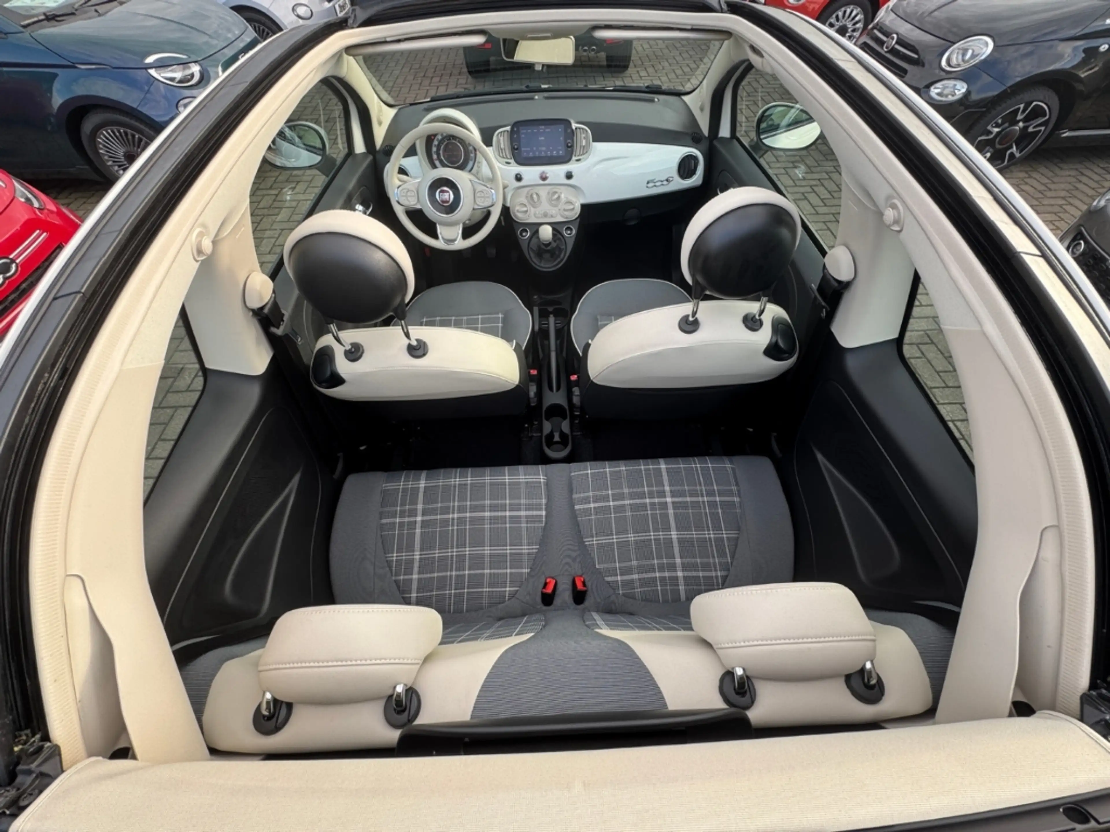 Fiat 500C Lounge+CARPLAY+16ZOLL+EINPARKHILFE+TEMPOMAT+KLIMA+ — photo 10