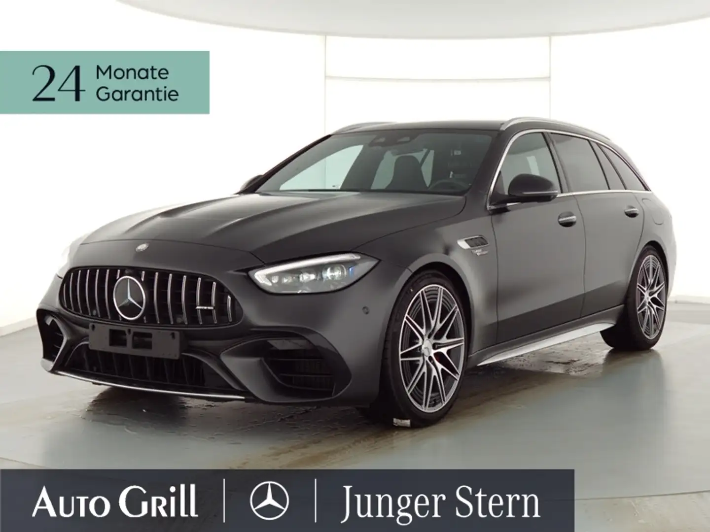 Mercedes-Benz C 63 AMG C 63 S AMG E PERFORMANCE Nappa PerfSitze AHK FAP+ Grau - 1