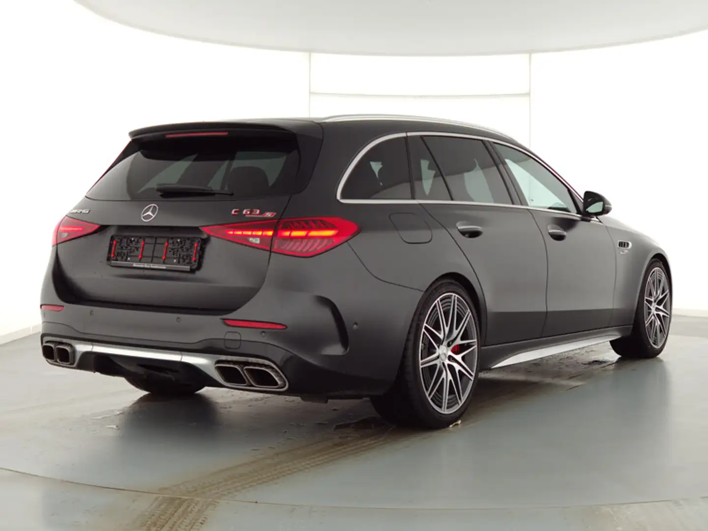 Mercedes-Benz C 63 AMG C 63 S AMG E PERFORMANCE Nappa PerfSitze AHK FAP+ Grau - 2