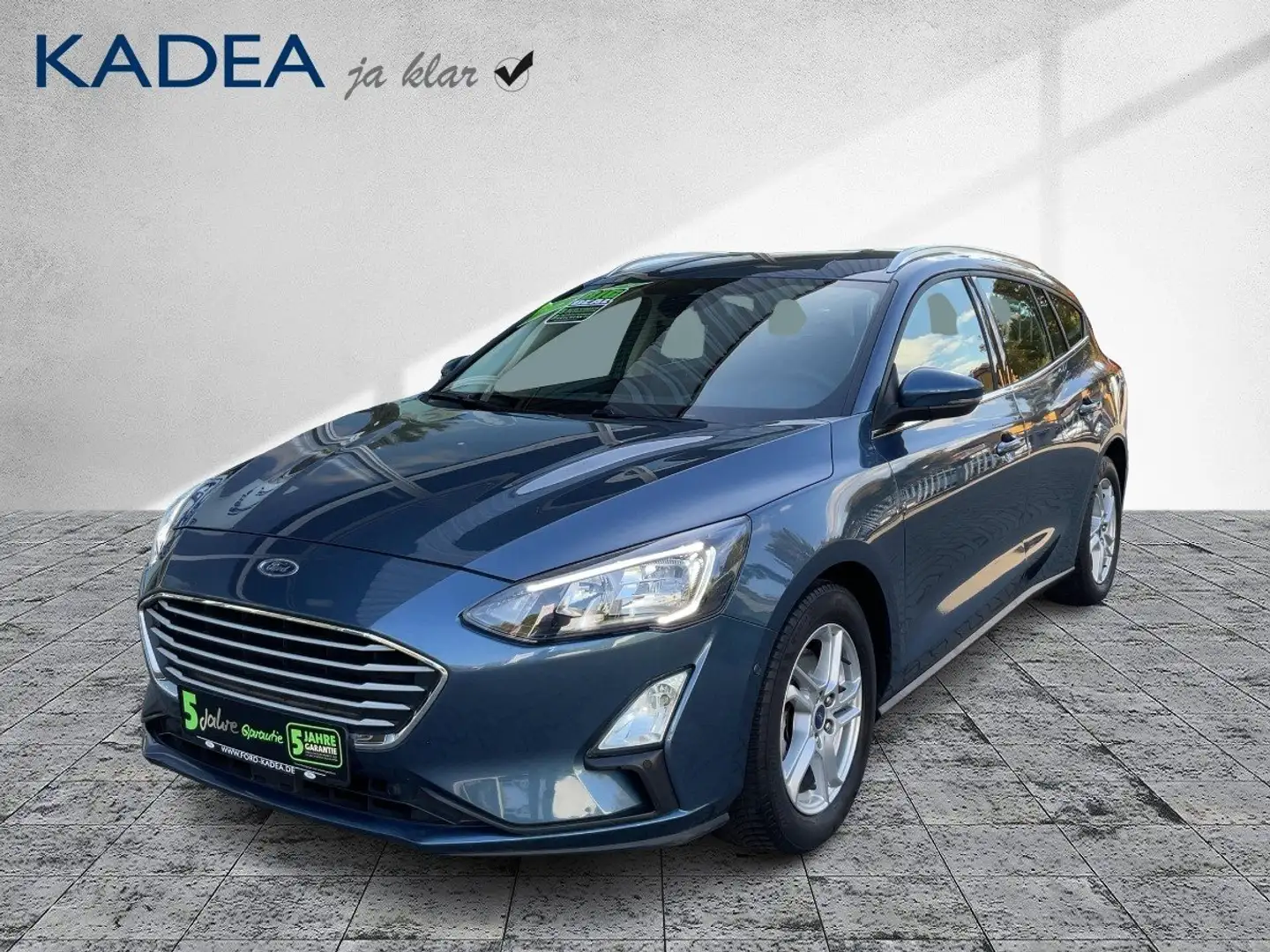 Ford Focus Turnier 1.0 EcoBoost Cool & Connect ACC+KAM Bleu - 2