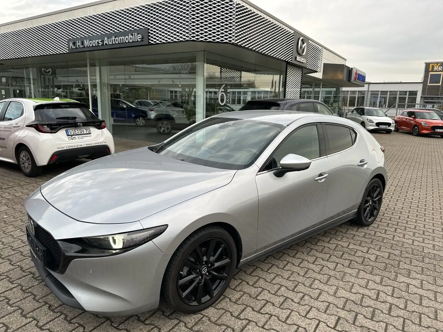 Mazda 3 5-Türer Selection SKYACTIV-X 2.0 M Hybrid Premium- Argent - 1