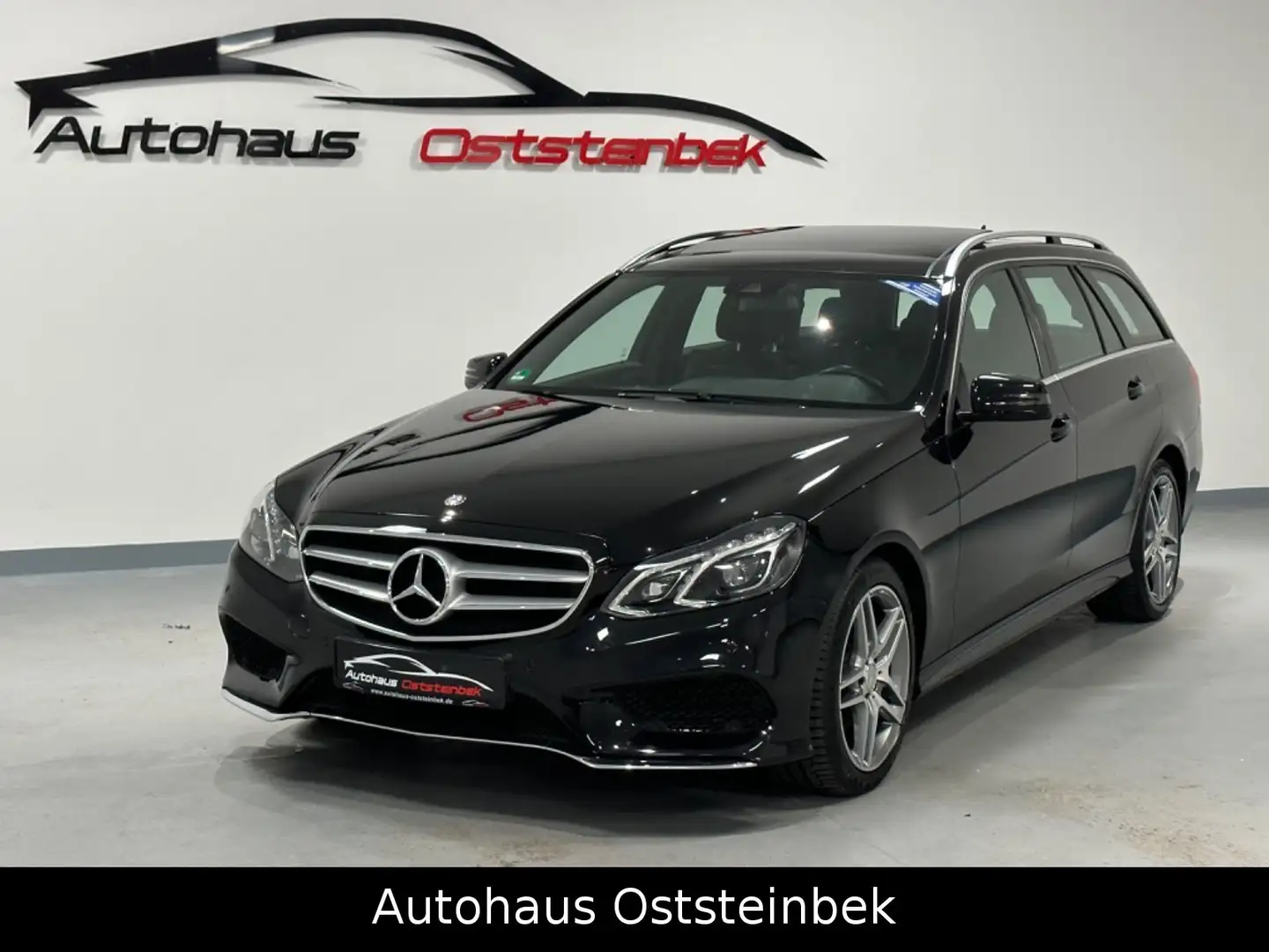 Mercedes-Benz E 350 T  BLUETEC 4MATIC/AMG-LINE/PANO/STHZG/KAM/ Schwarz - 1