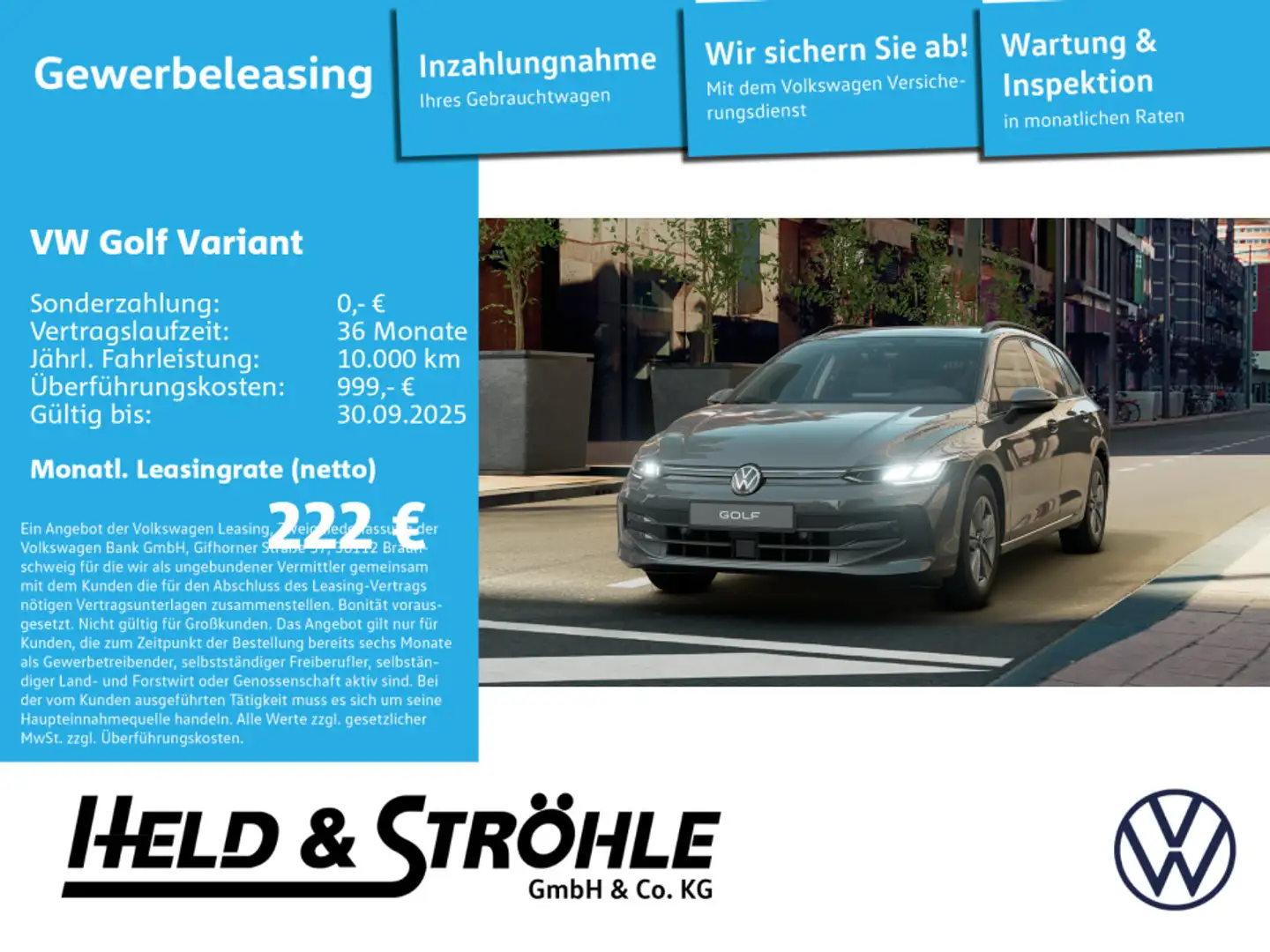 Volkswagen Golf Variant Golf VIII Variant 1.5 TSI 85 kW Life Grau - 1