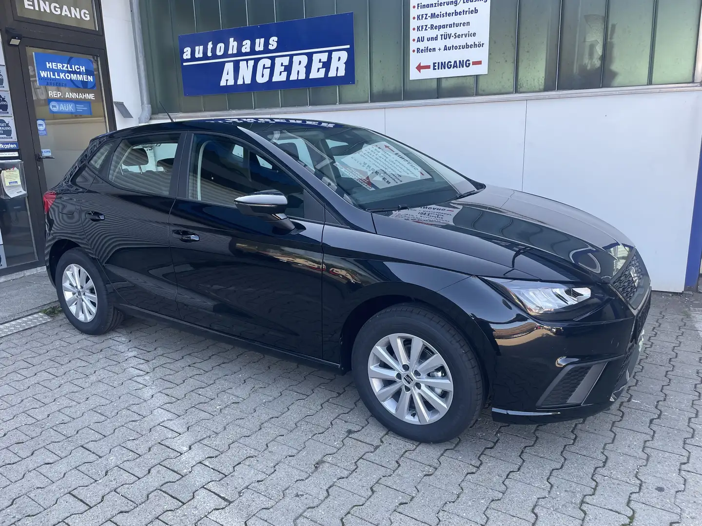 SEAT Ibiza 1.0 TSI Style, PDC,LED,MirrorLink, Lagernd Schwarz - 2
