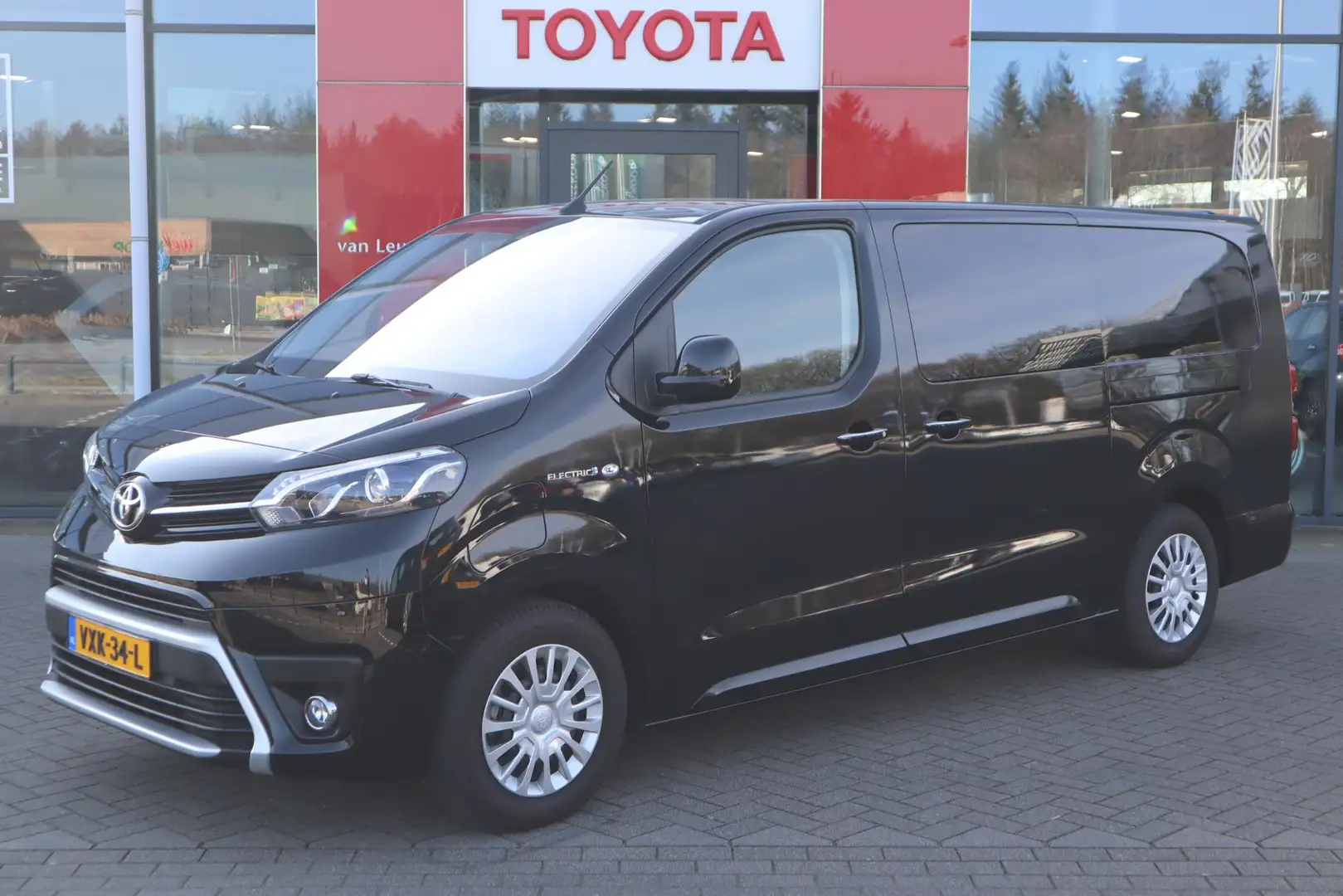 Toyota Proace Long Worker Dubbel Cabine EXTRA RANGE 75KWH ELECTR Noir - 1