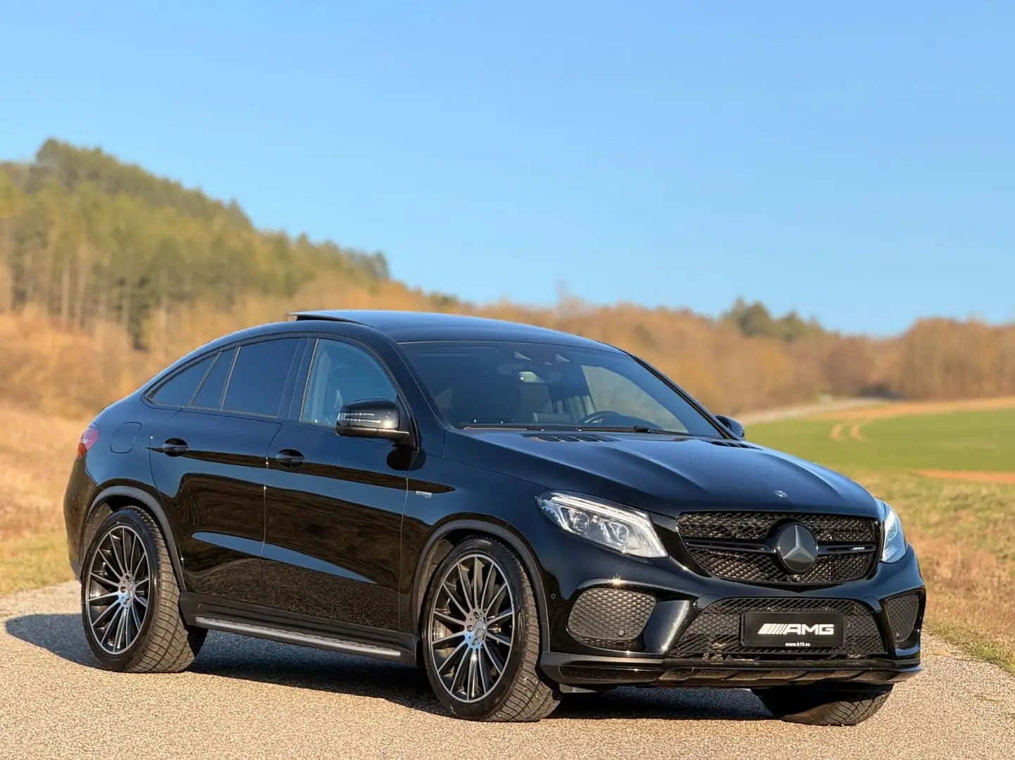 Mercedes-Benz GLE 43 AMG Coupe/Pano/Softcl/360°/Unikat/HKL7/22 Negro - 2
