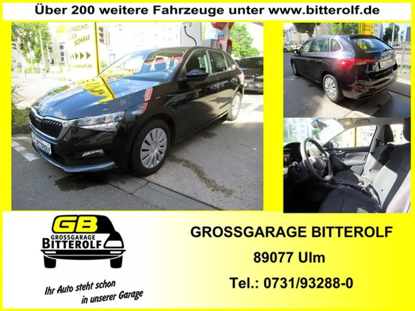 Skoda Scala 1.0TSI DSG Ambition Navi/SHZ/LED/Temp/PDC Schwarz - 1