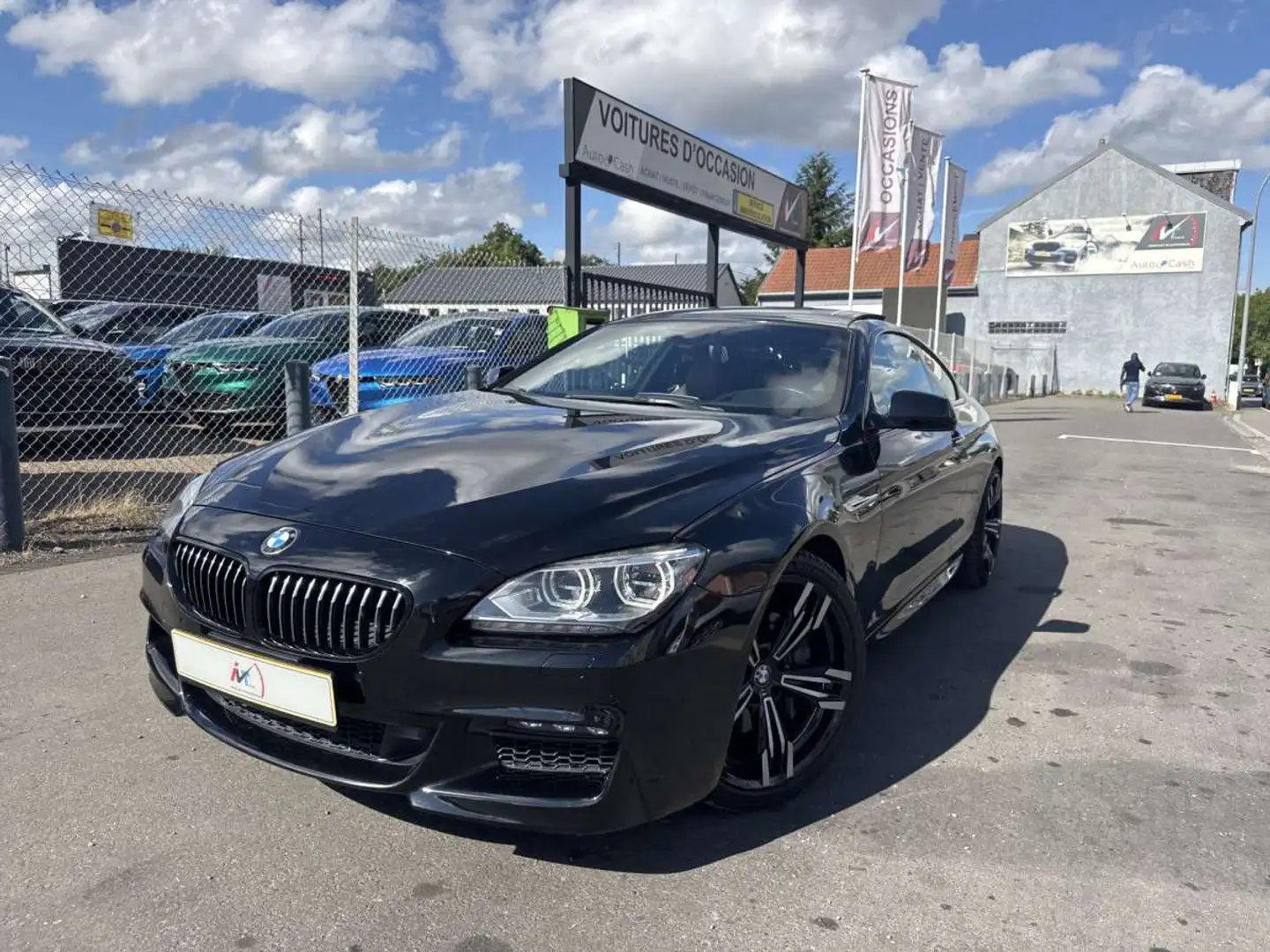 BMW 650 I PACK M AUTO 449CV Noir - 1