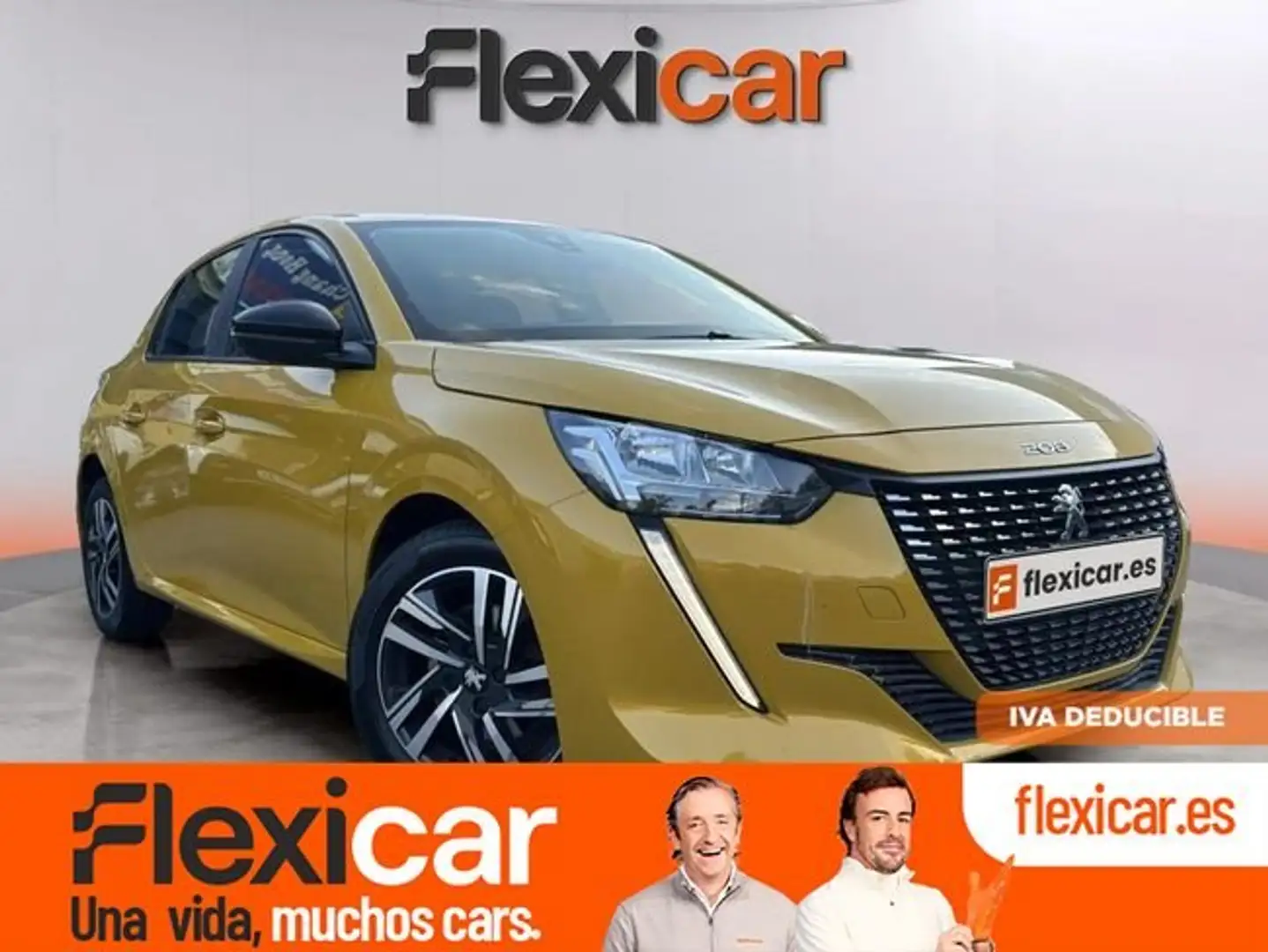 Peugeot 208 1.2 Puretech S&S Active Pack 75 Jaune - 1