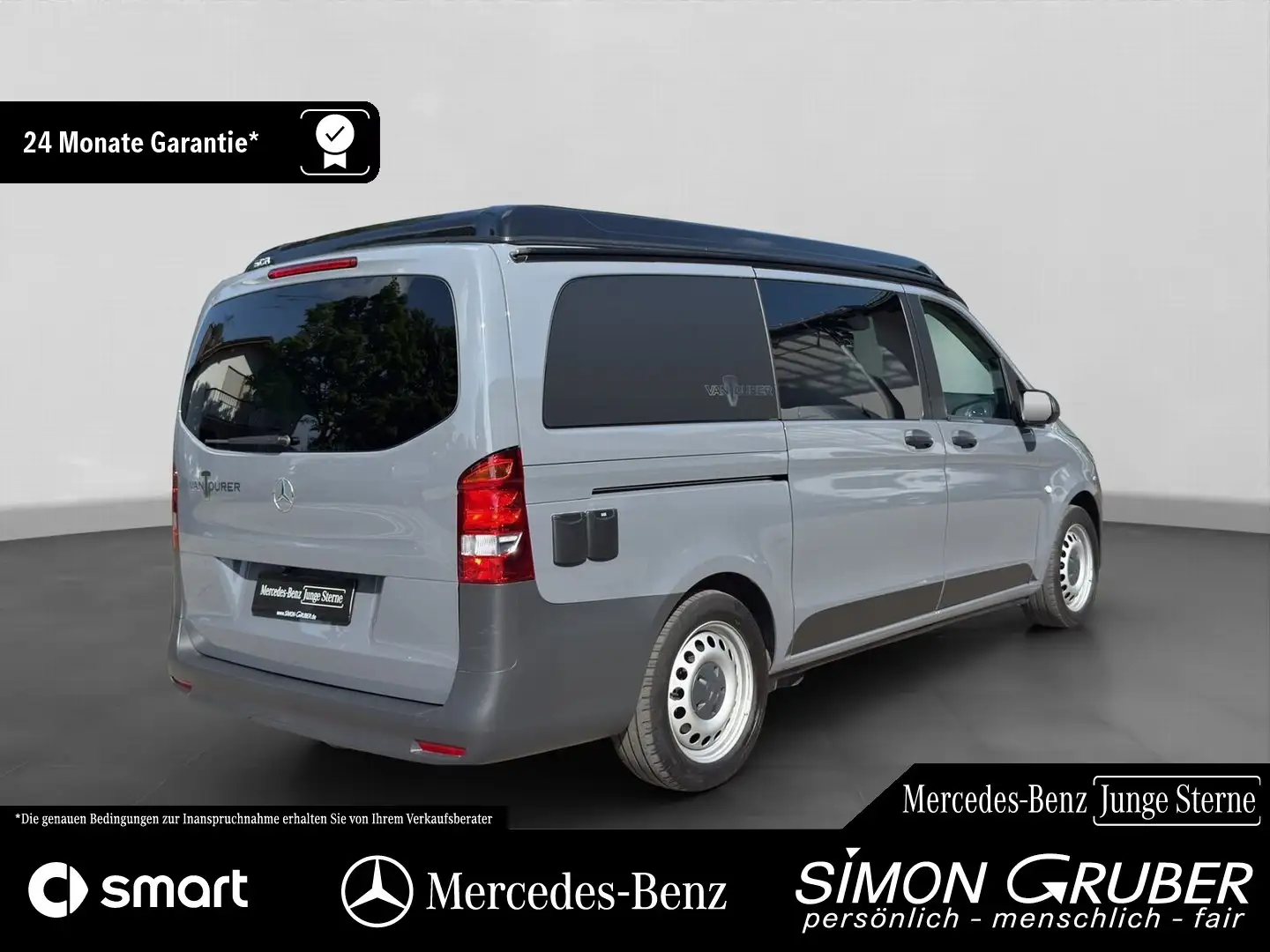 Mercedes-Benz Vito Tourer 119 lang Vantourer Urban Camper Gris - 2