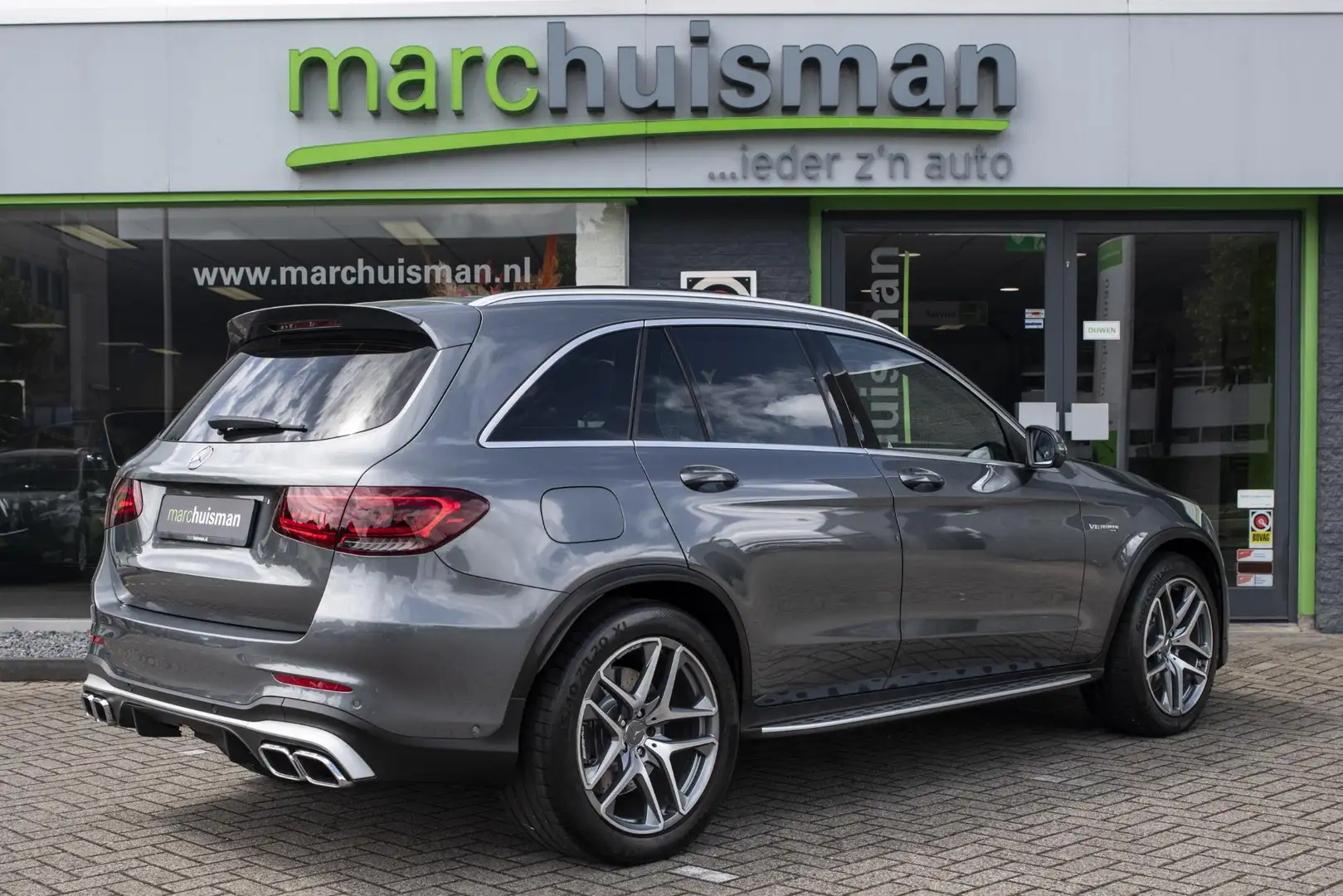 Mercedes-Benz GLC 63 AMG 4MATIC+ Premium Plus / PANODAK / HEAD UP / SPORTUI Gris - 2