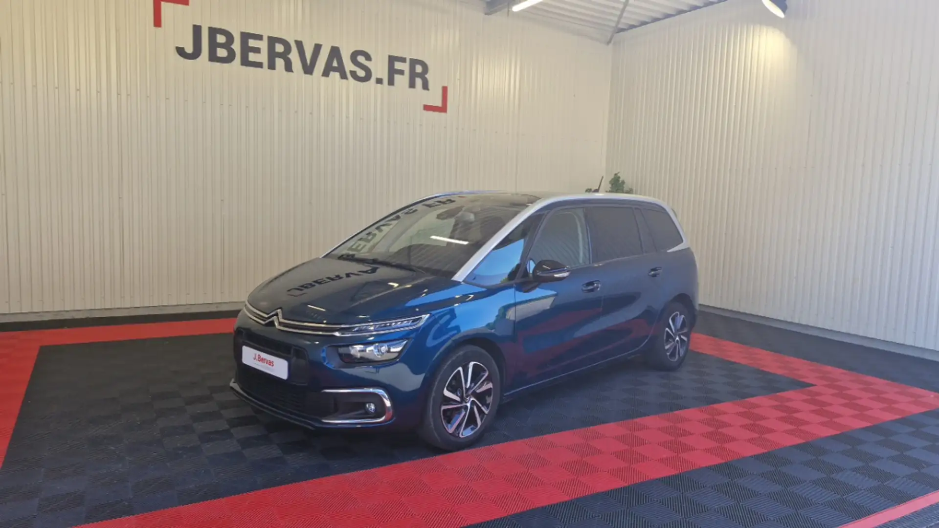 Citroen Grand C4 SpaceTourer BLUEHDI 130 SS EAT8 SHINE PACK Bleu - 1