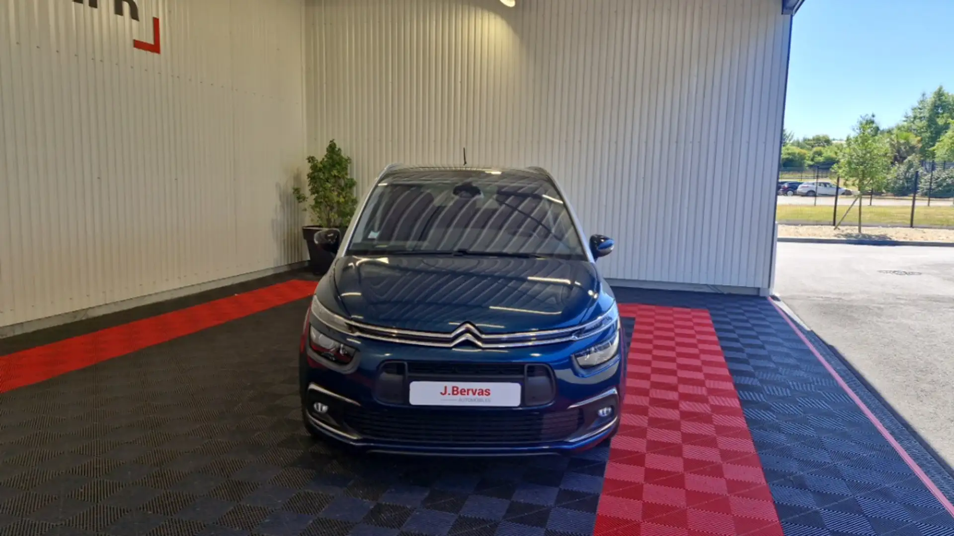 Citroen Grand C4 SpaceTourer BLUEHDI 130 SS EAT8 SHINE PACK Bleu - 2