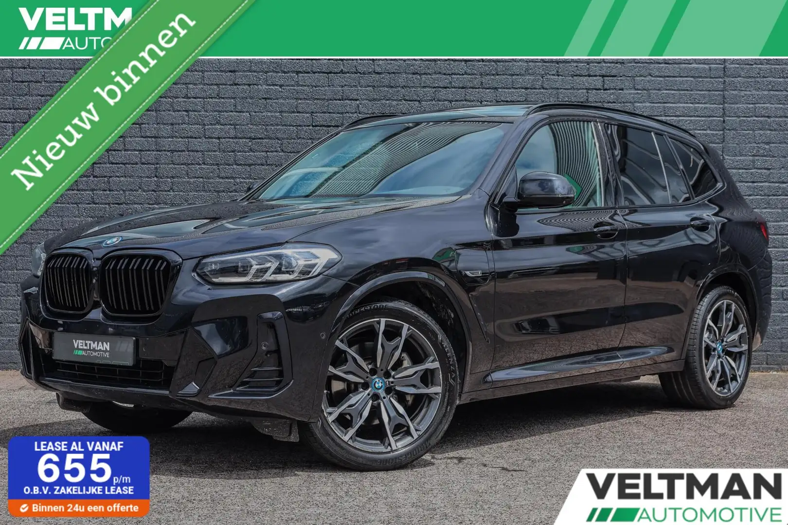 BMW X3 xDrive30e M-SPORT PANORAMADAK HEAD UP HARMAN KARDO Zwart - 1