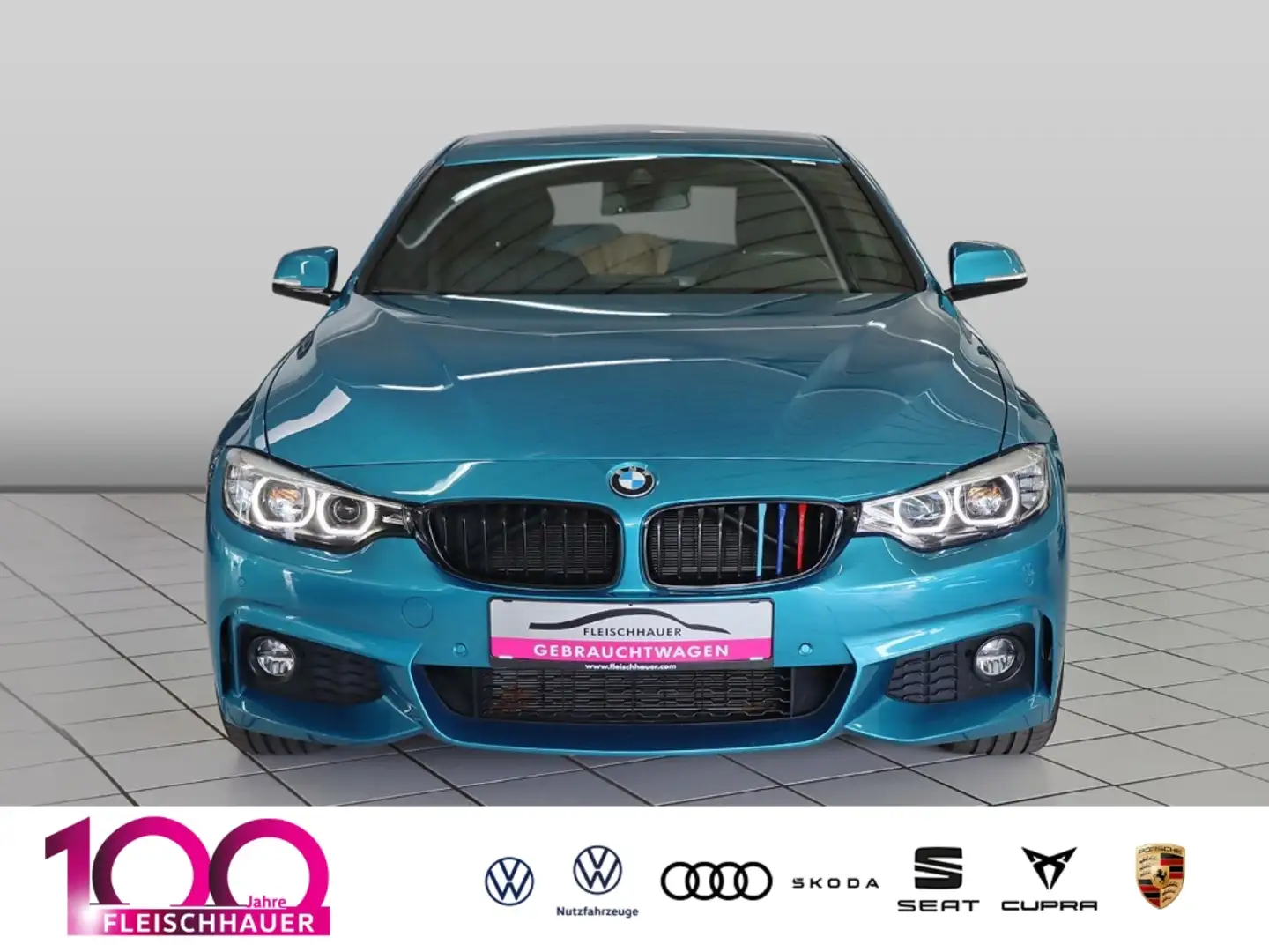 BMW 420 Gran Coupe i xDrive M Sport LED+NAVI+LEDER+SHZ+RFK Albastru - 2